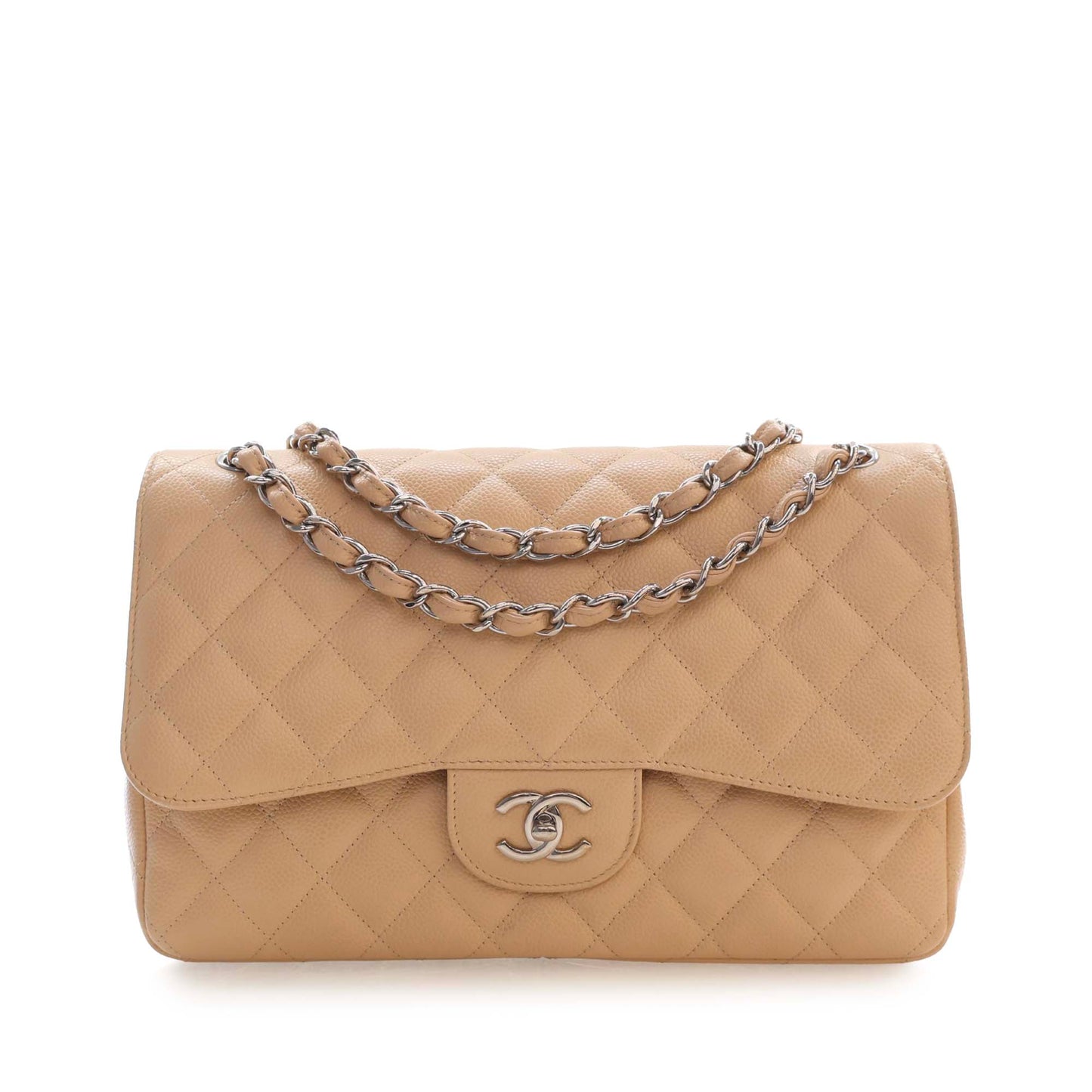 Chanel Jumbo Classic Caviar Double Flap