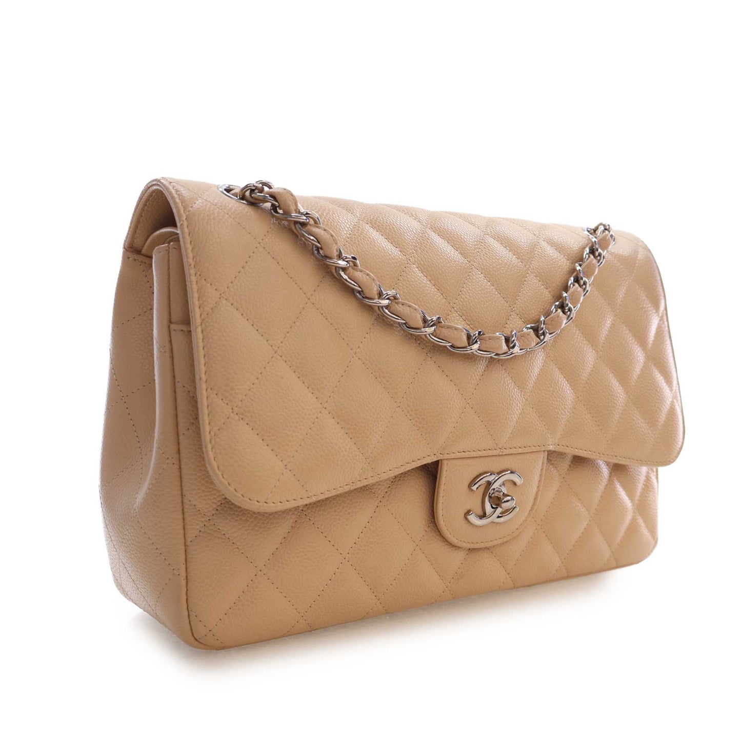 Chanel Jumbo Classic Caviar Double Flap
