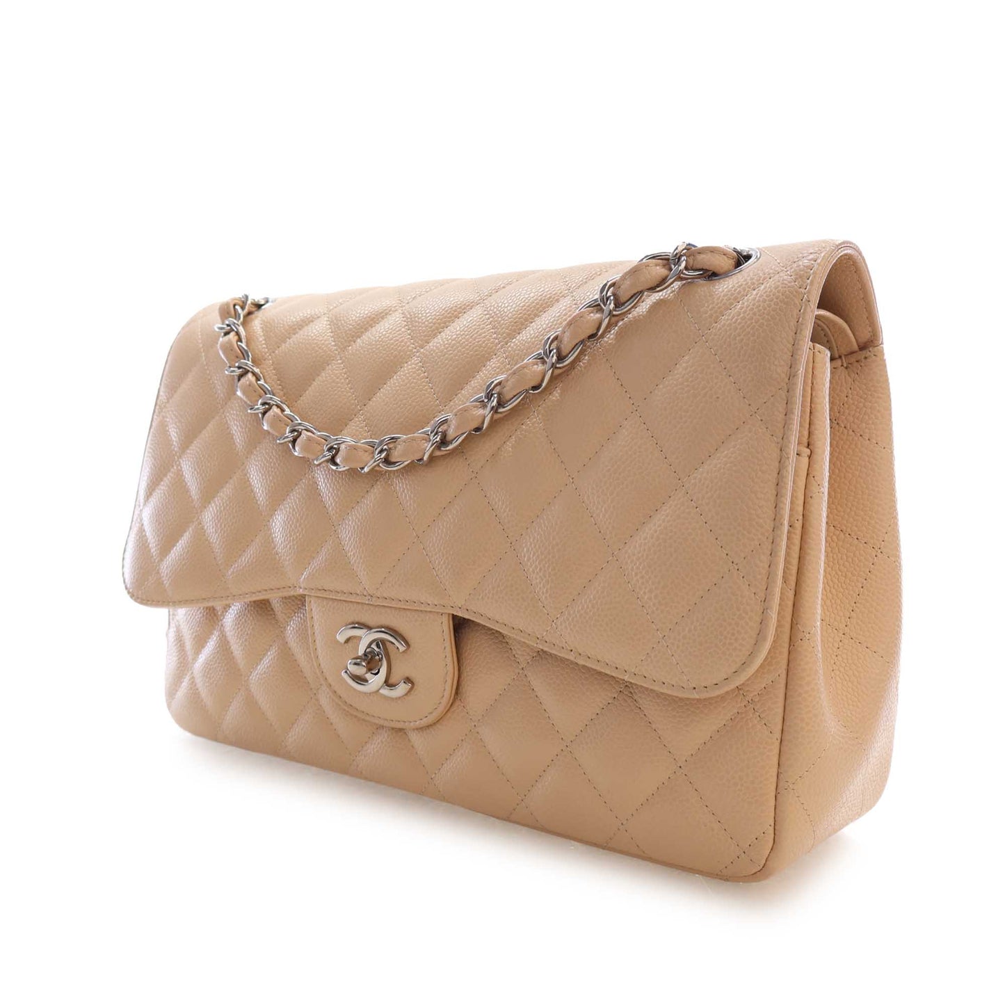 Chanel Jumbo Classic Caviar Double Flap