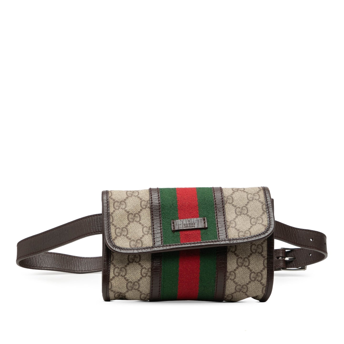 Gucci GG Supreme Web Belt Bag