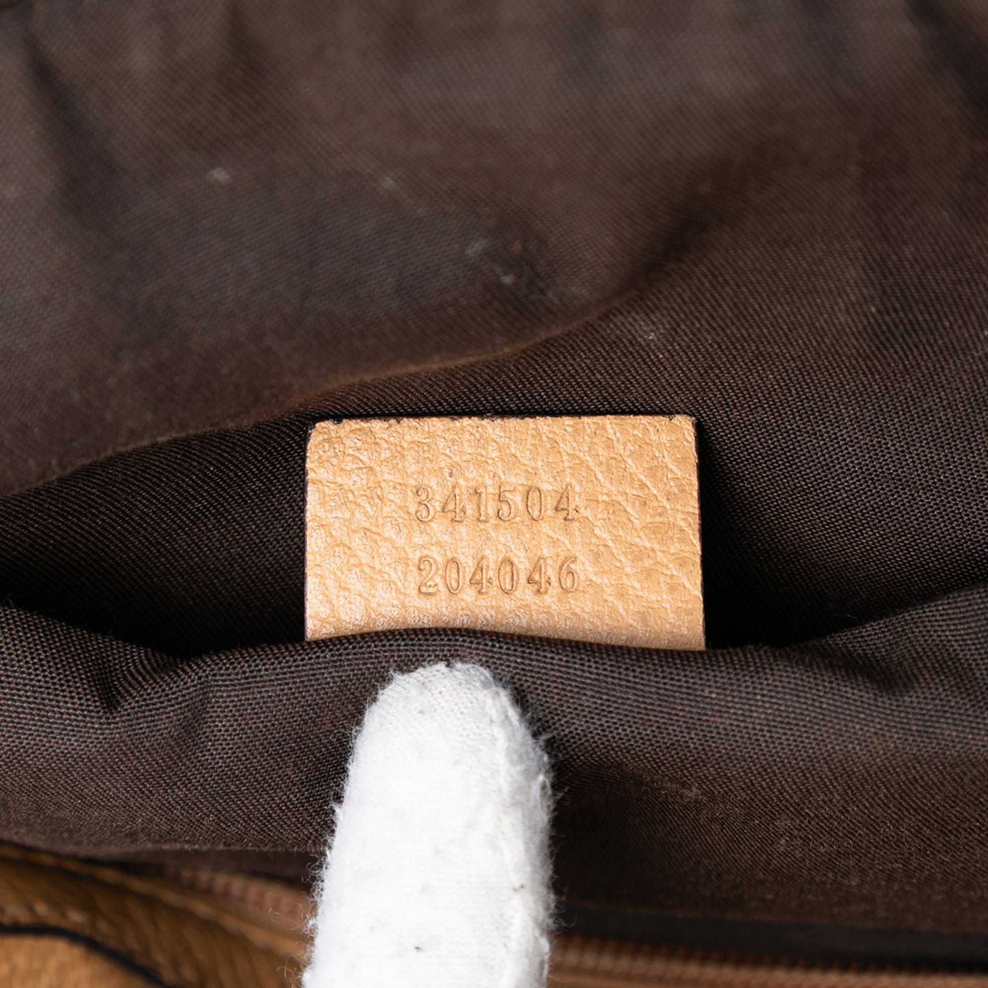 Mini Leather Web Dome Satchel