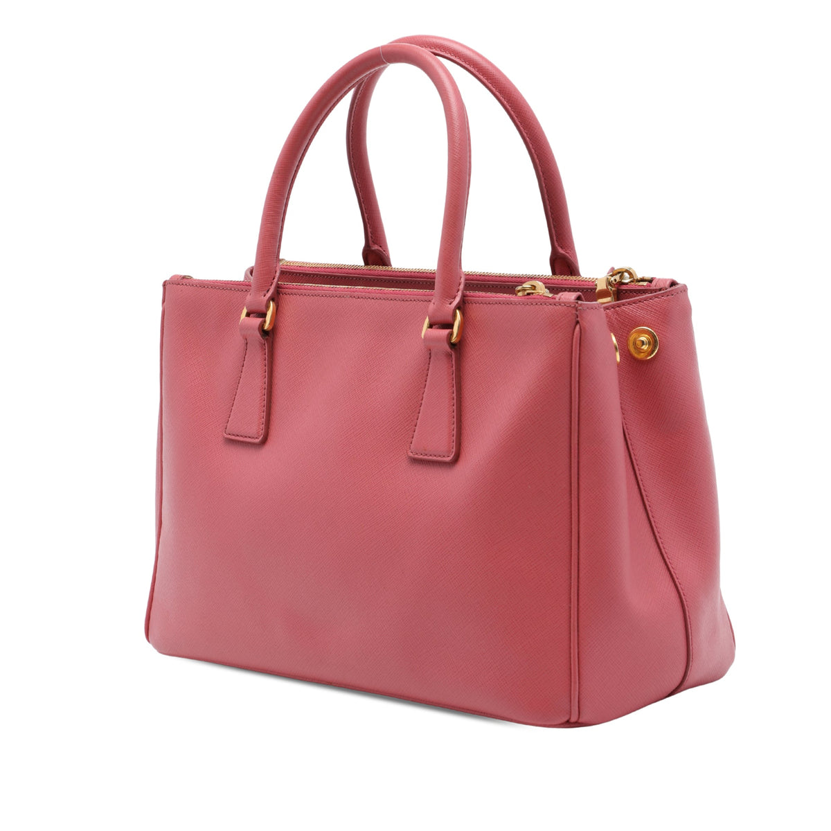 Prada Medium Saffiano Lux Galleria Double Zip Tote