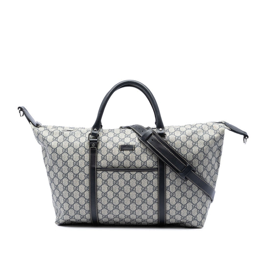 Gucci GG Supreme Carry On Duffle Bag