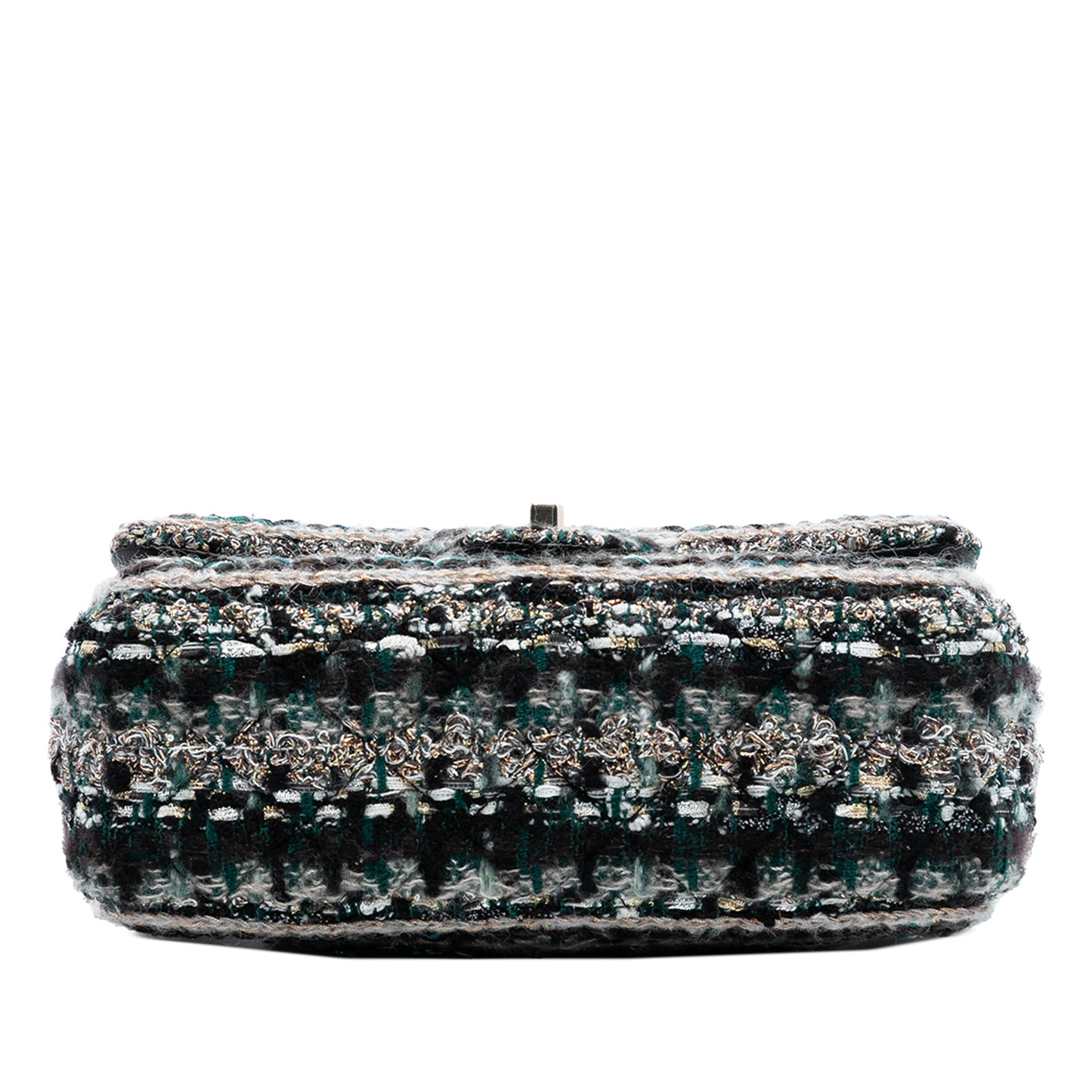 Chanel Mini Rectangular Classic Tweed Braided Single Flap