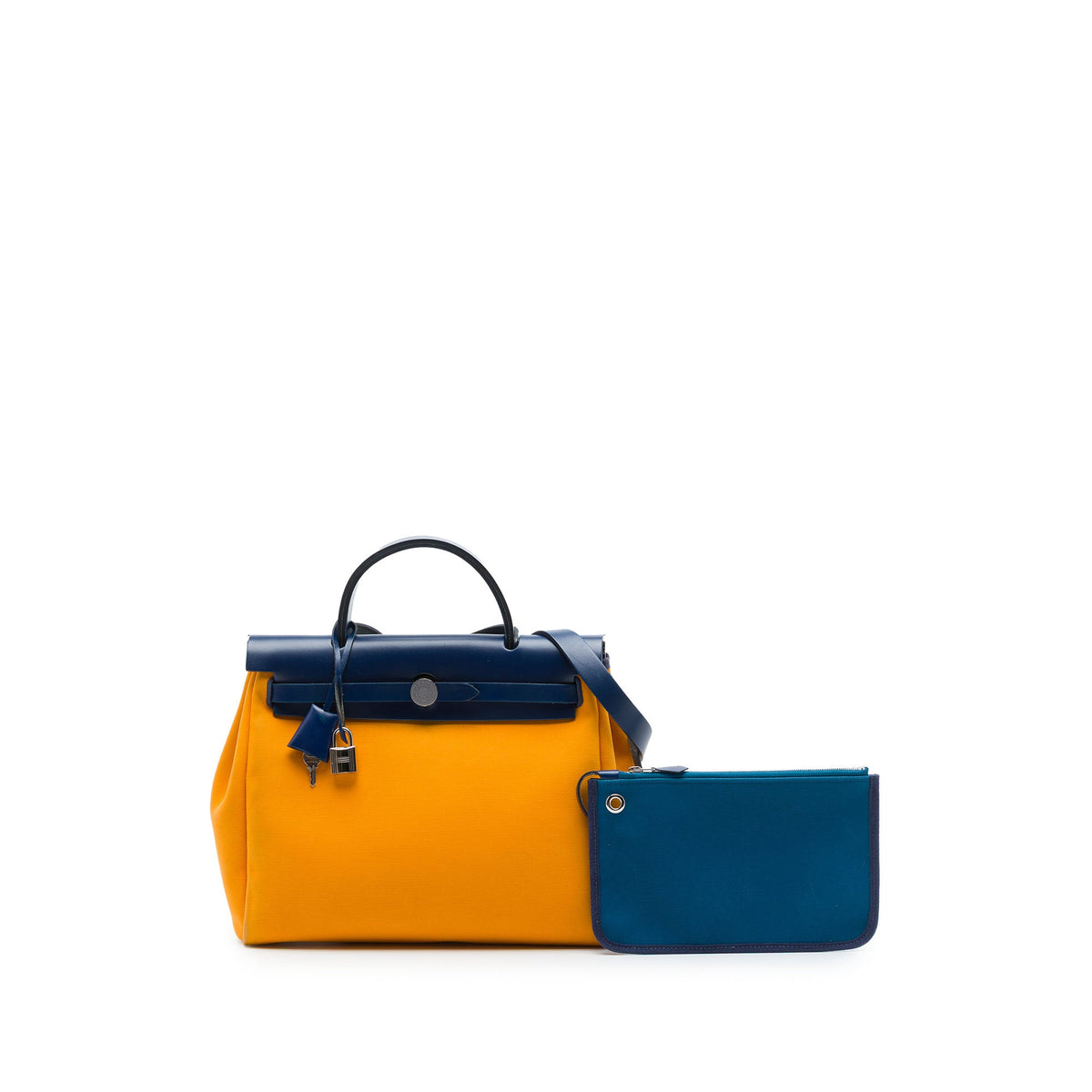 Hermès Toile Herbag Zip Retourne Verso 31