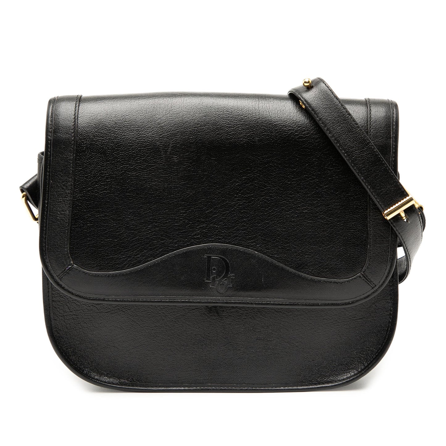 Dior Leather Flap Shoulder Bag