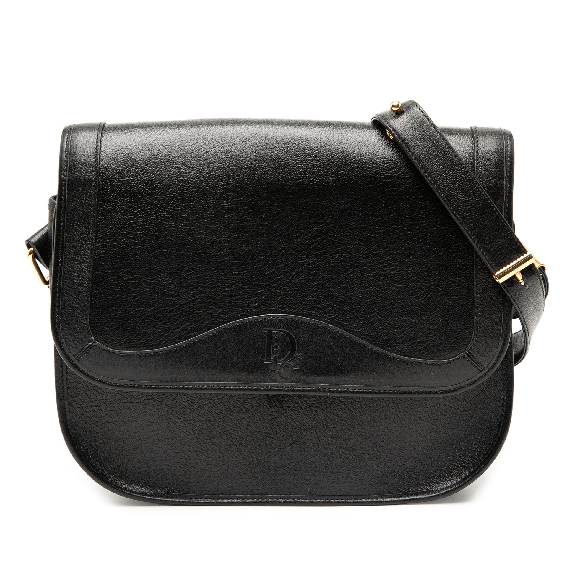 Dior Leather Flap Shoulder Bag