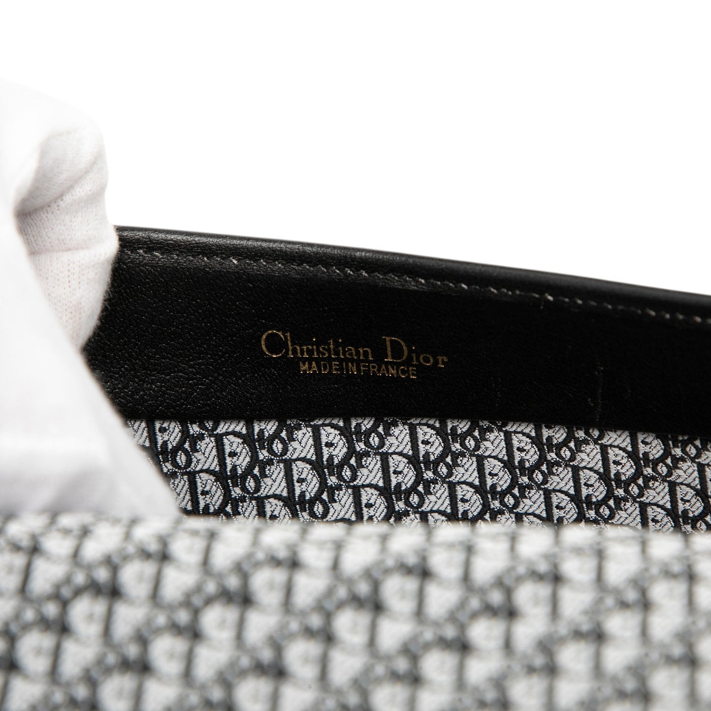 Dior Leather Flap Shoulder Bag