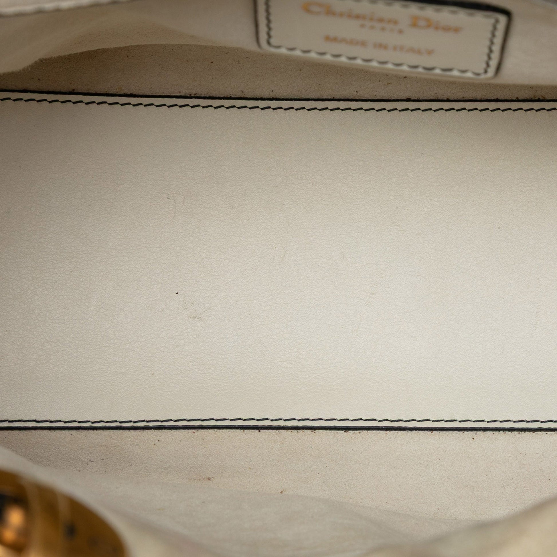 Dior Medium Lambskin Cannage Studded Supple Lady Dior
