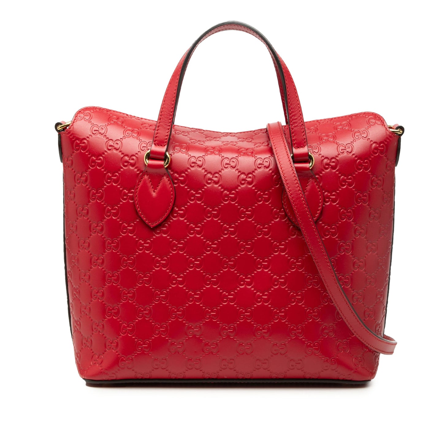 Gucci Guccissima Linea A Fold Over Satchel