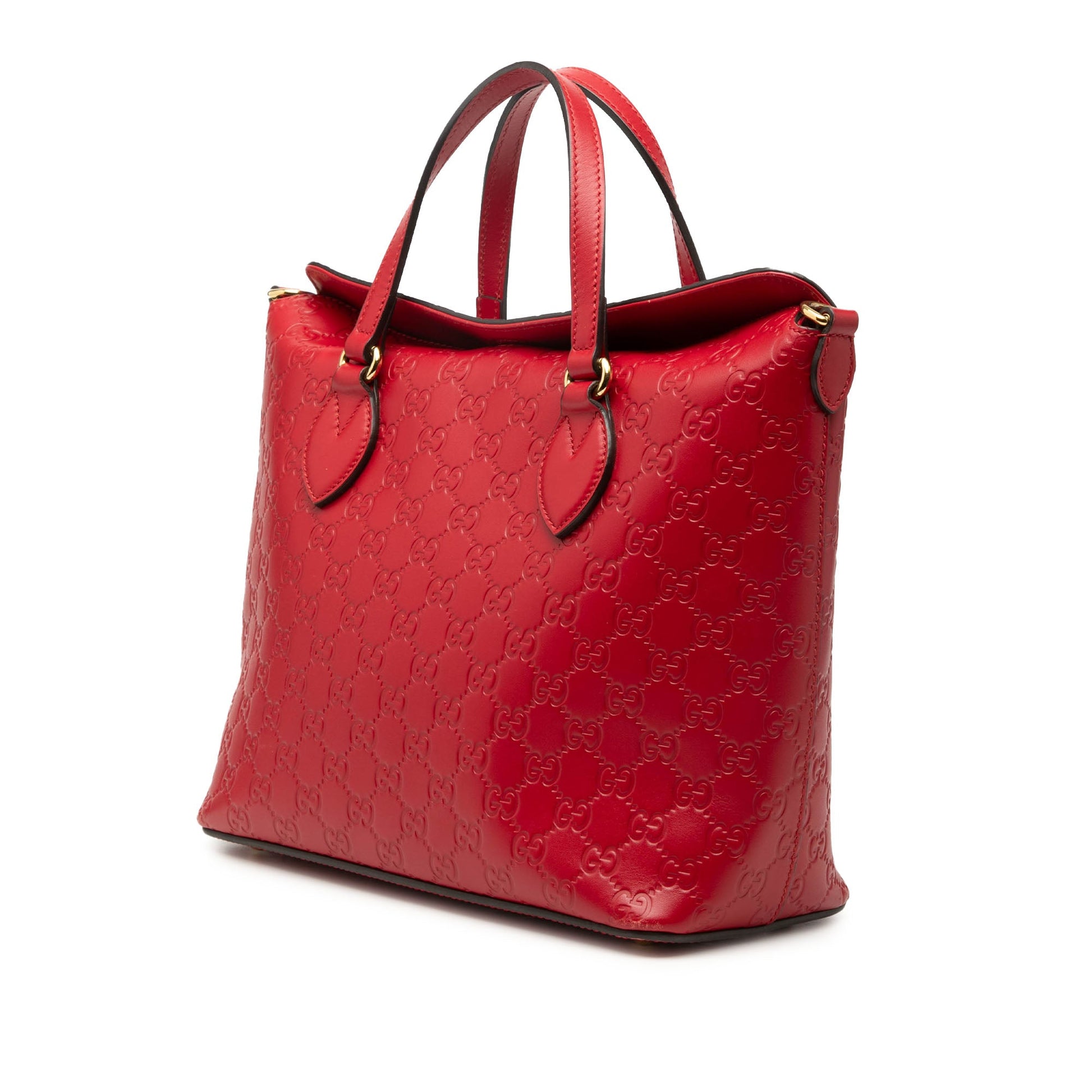 Gucci Guccissima Linea A Fold Over Satchel