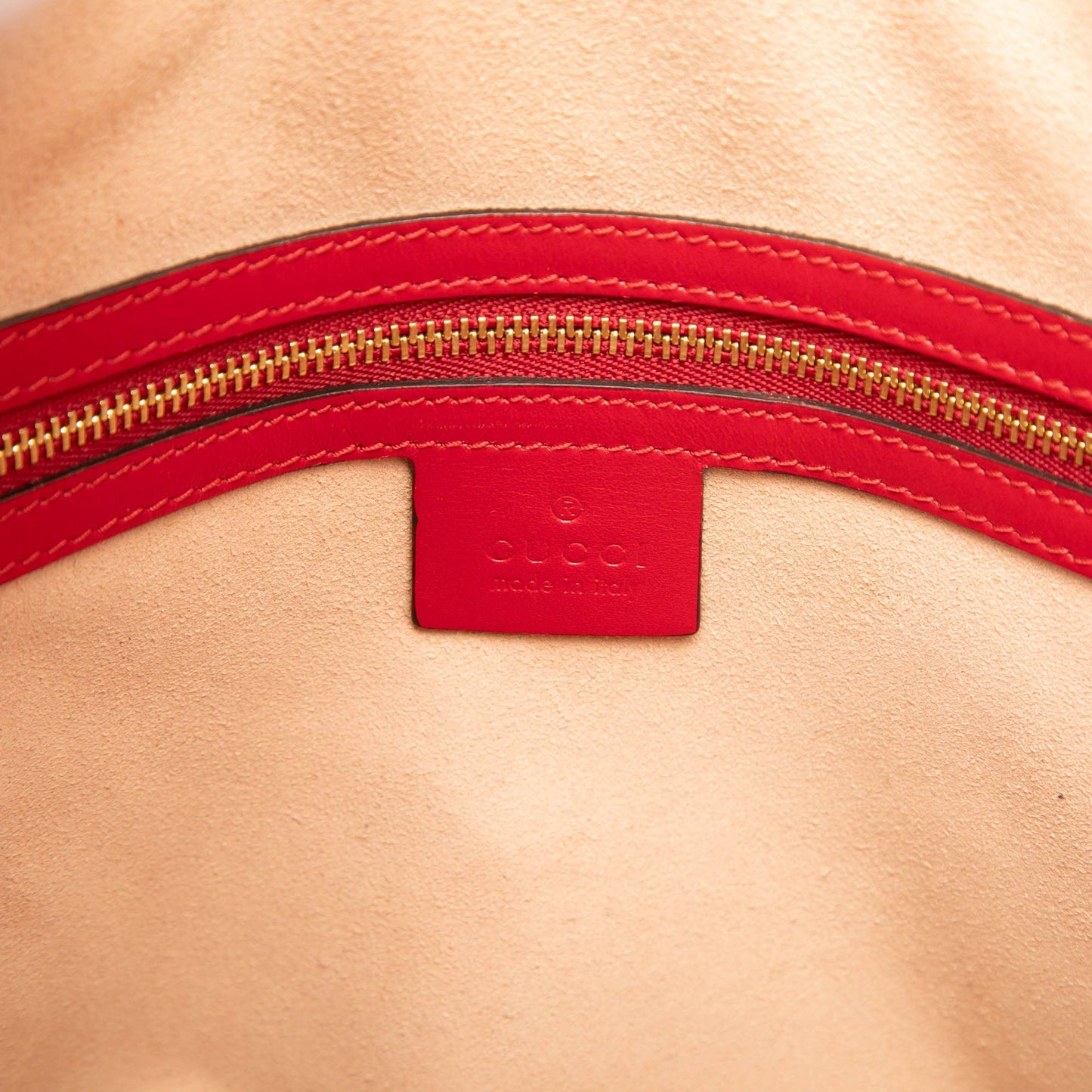 Gucci Guccissima Linea A Fold Over Satchel