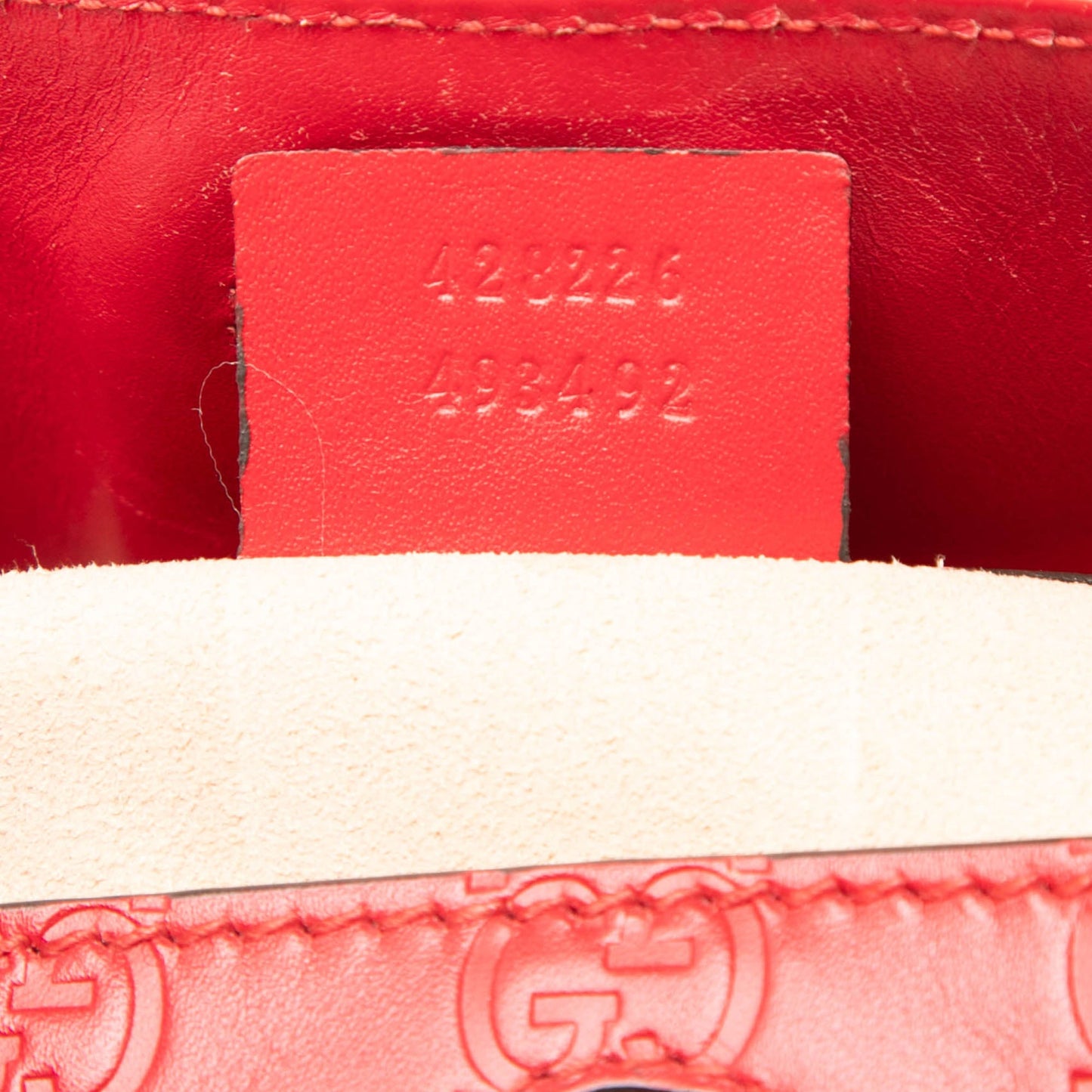 Gucci Guccissima Linea A Fold Over Satchel