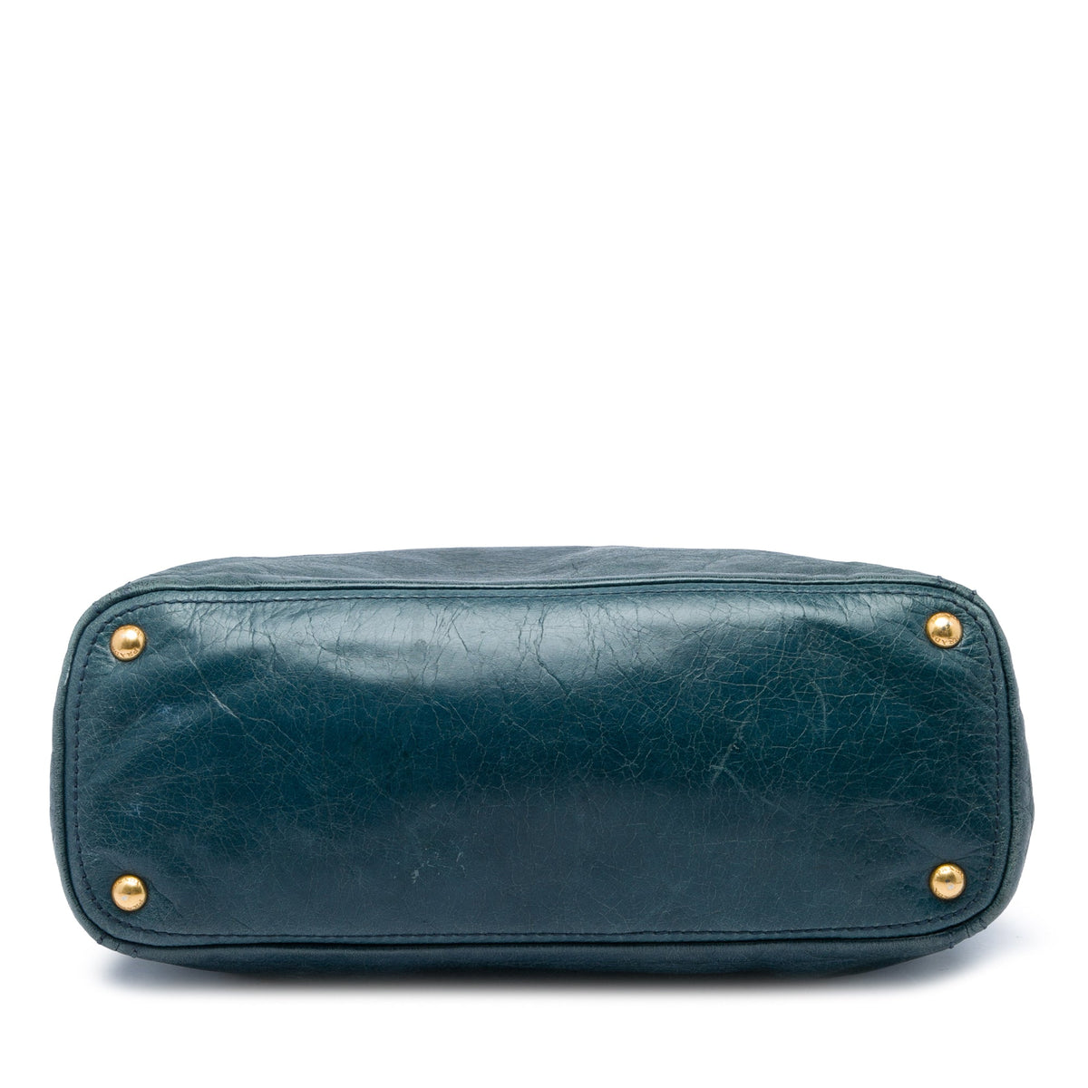 Prada Vitello Shine Front Pocket Convertible Tote