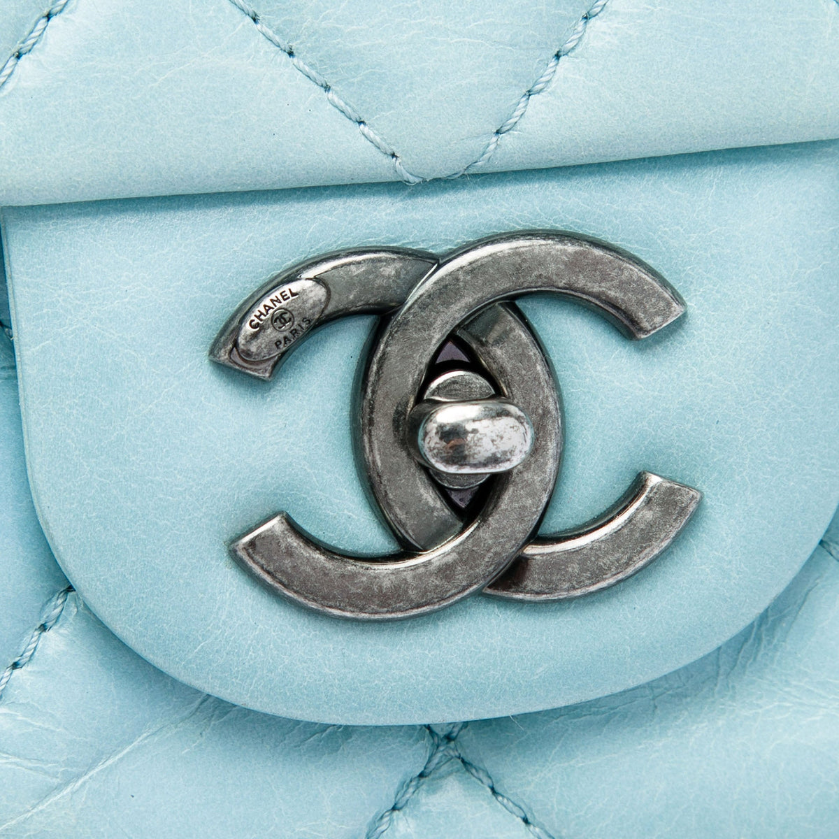 Chanel Large Quilted Aged Calfskin Coco Soft Flap
