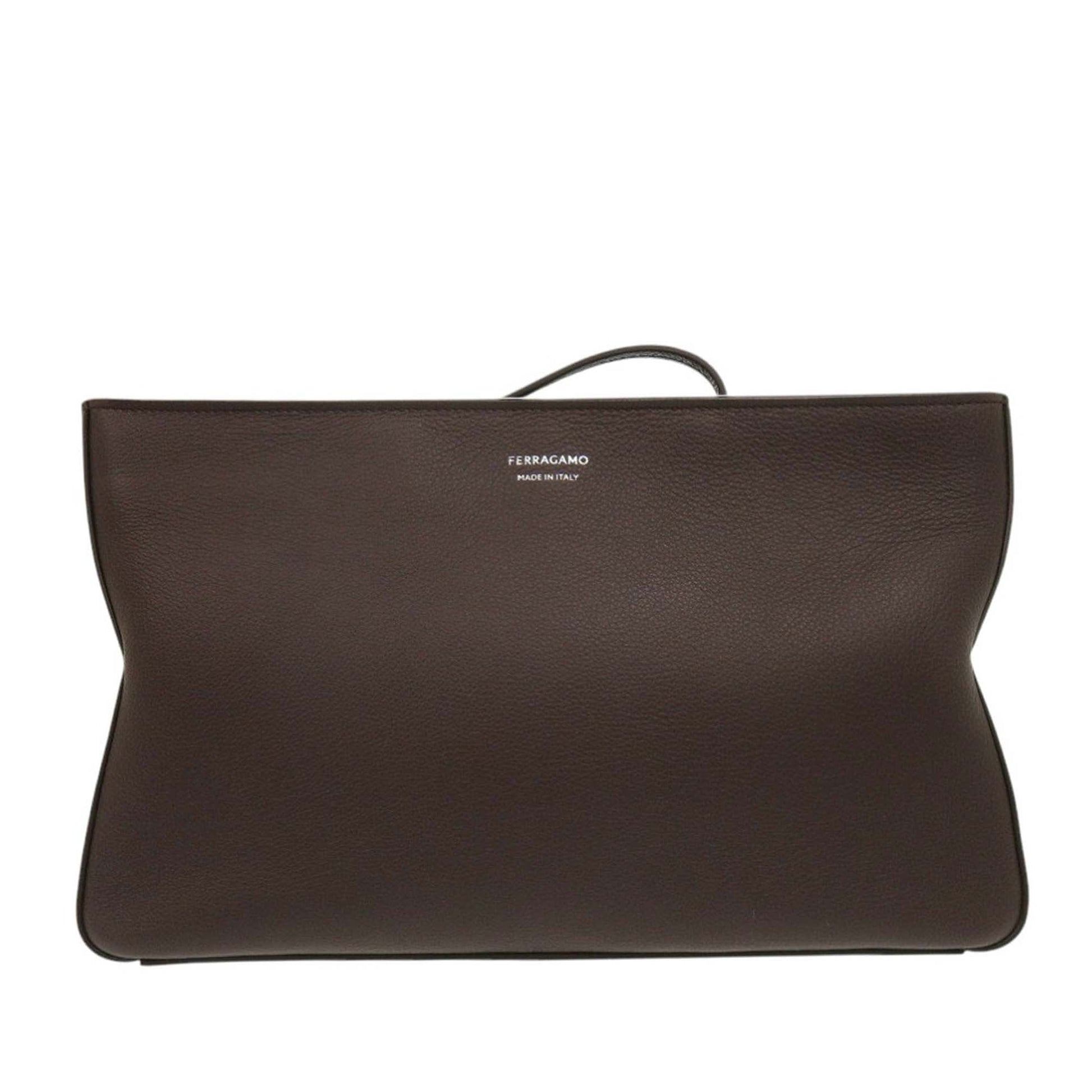 Ferragamo Leather Soft Pouch