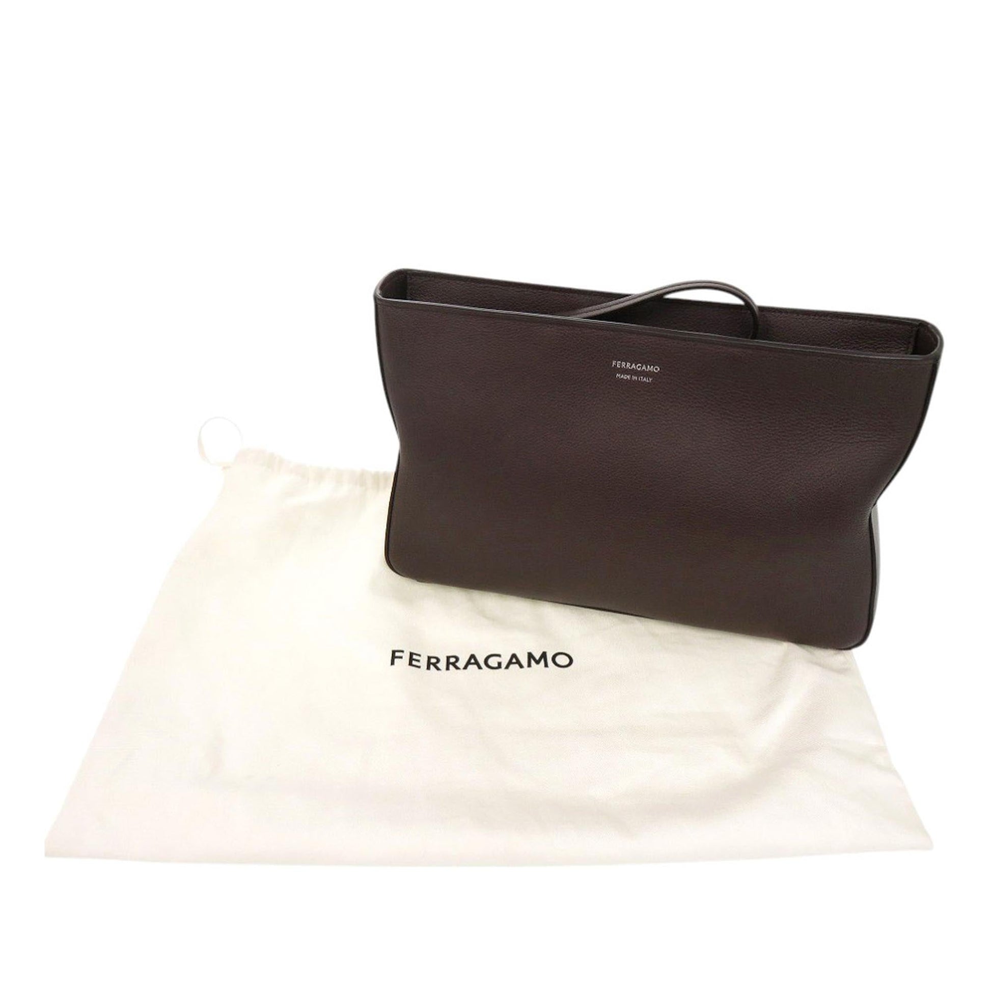 Ferragamo Leather Soft Pouch