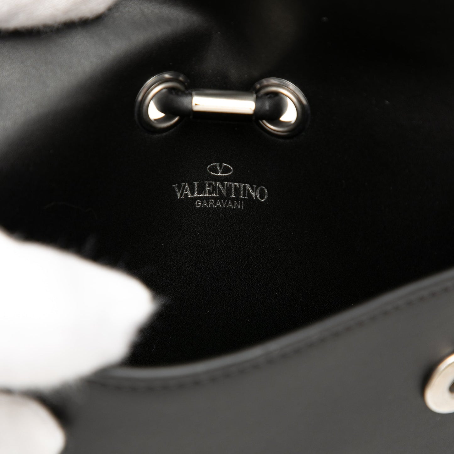 Valentino Leather VLTN Phone Case With Strap