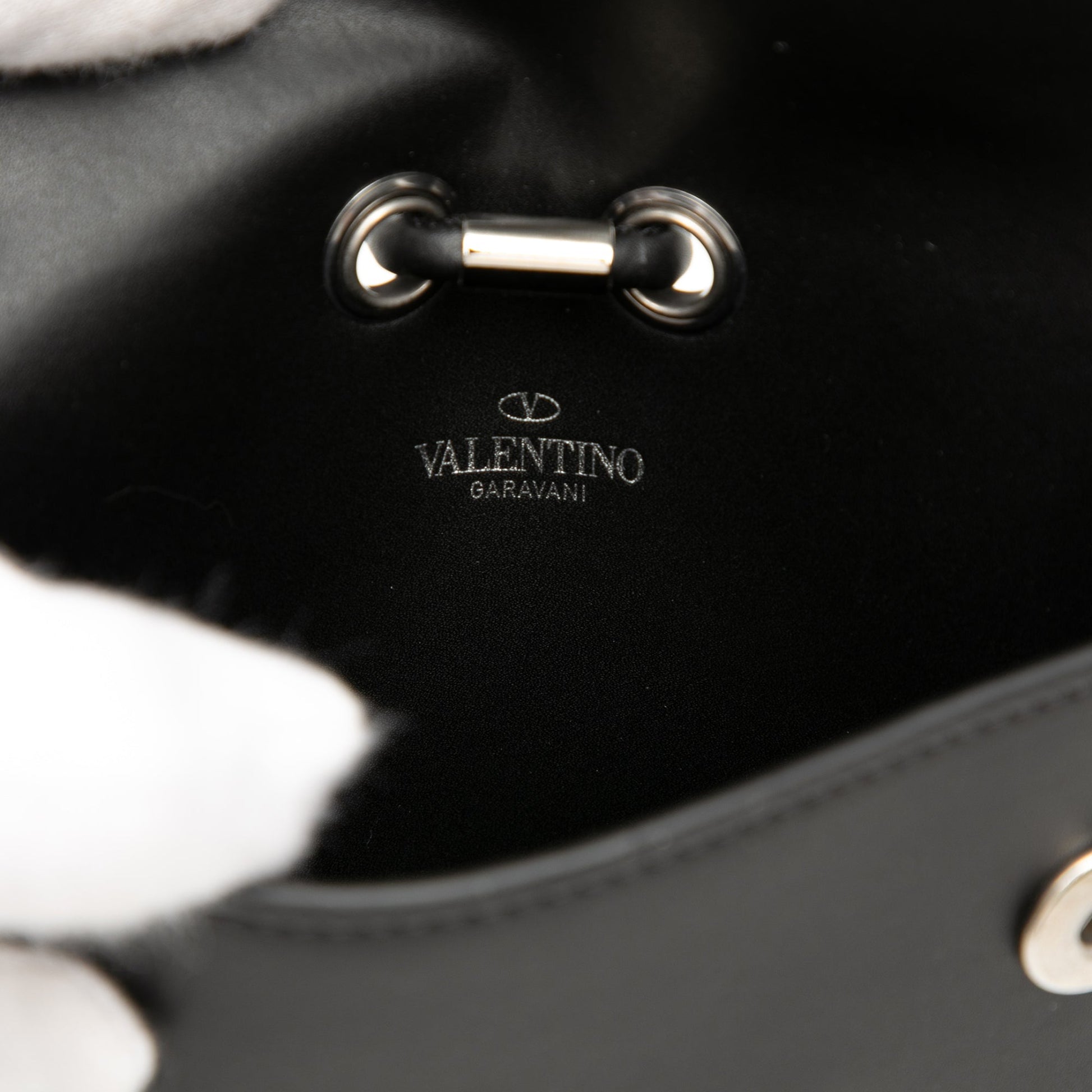 Valentino Leather VLTN Phone Case With Strap