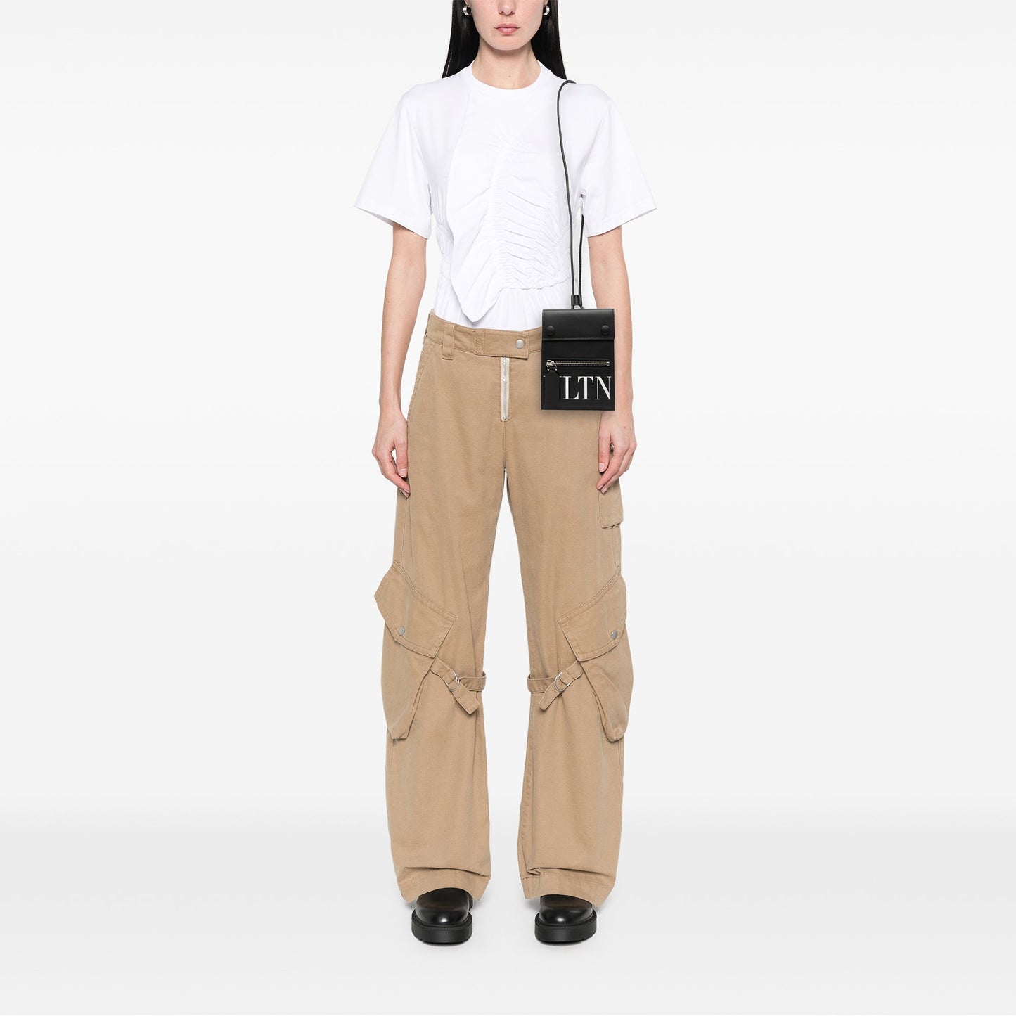 Valentino Leather VLTN Phone Case With Strap