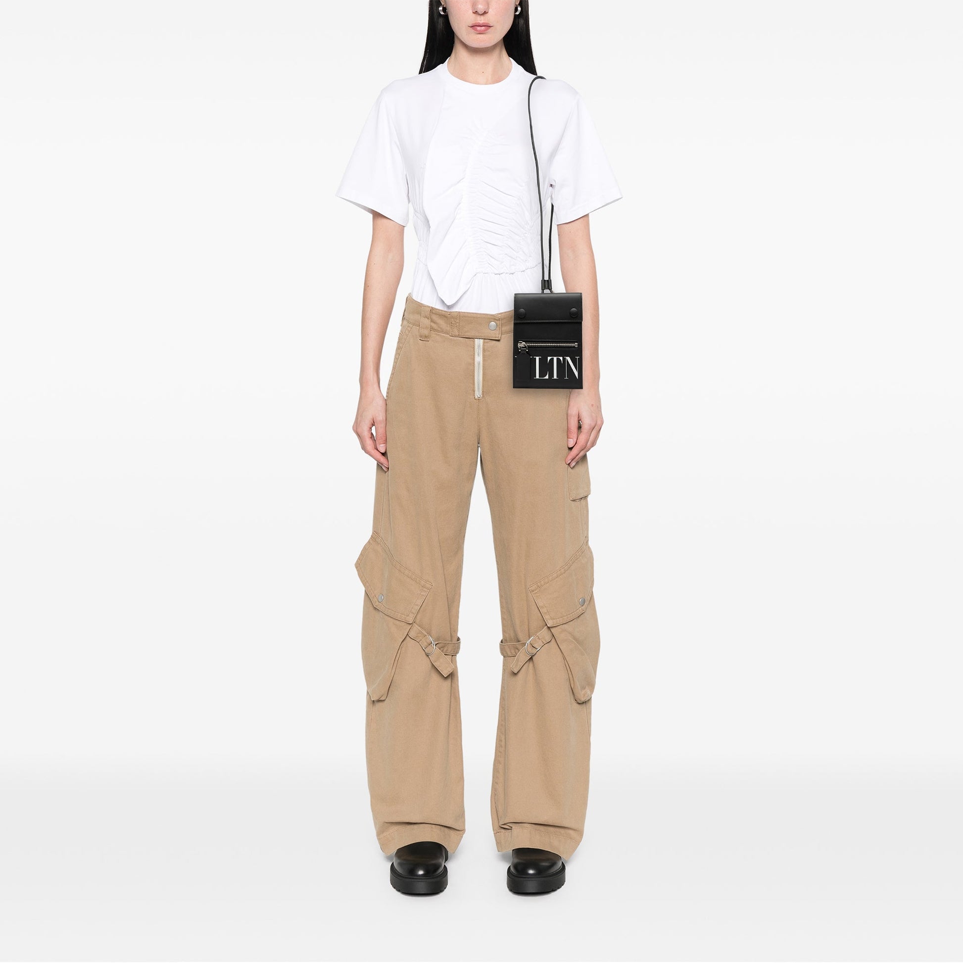 Valentino Leather VLTN Phone Case With Strap