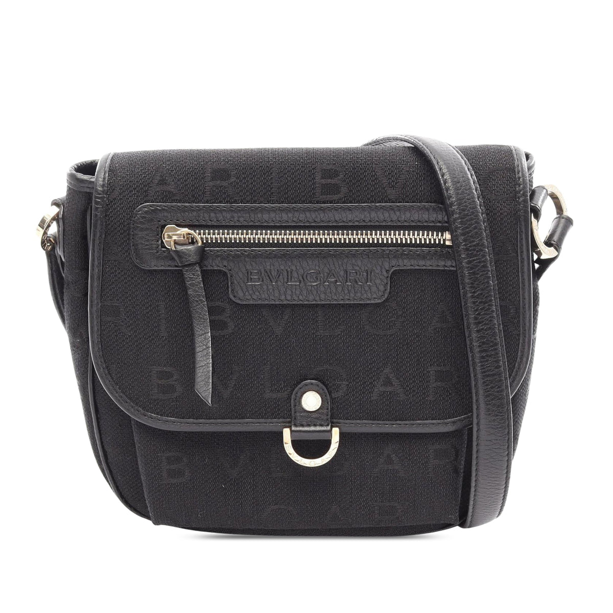 Bvlgari Logomania Canvas Crossbody
