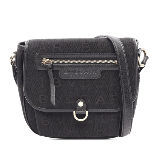 Bvlgari Logomania Canvas Crossbody