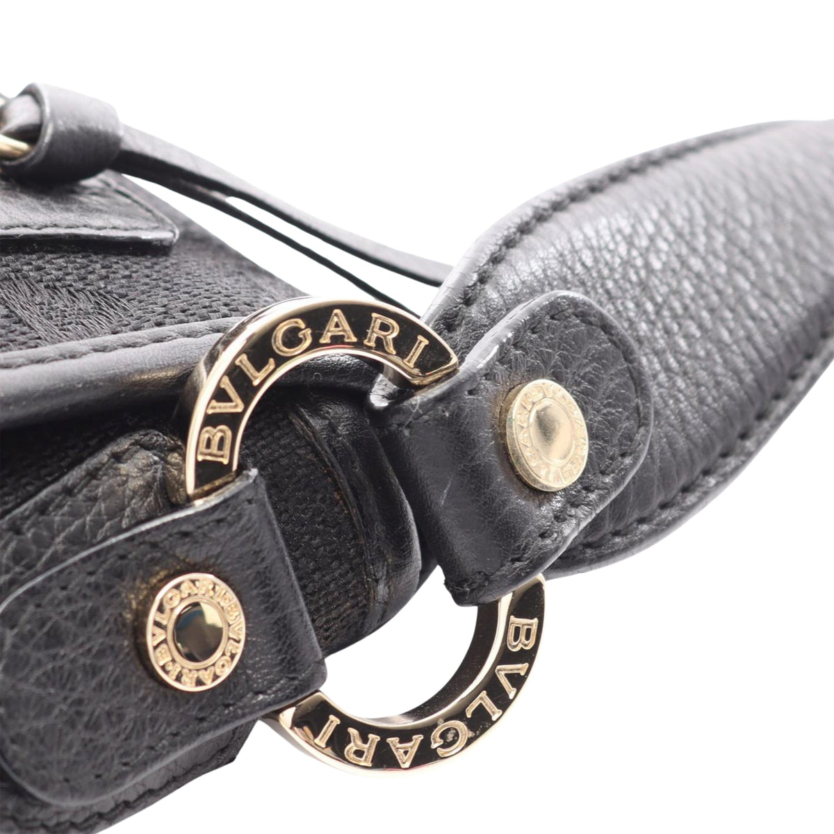 Bvlgari Logomania Canvas Crossbody