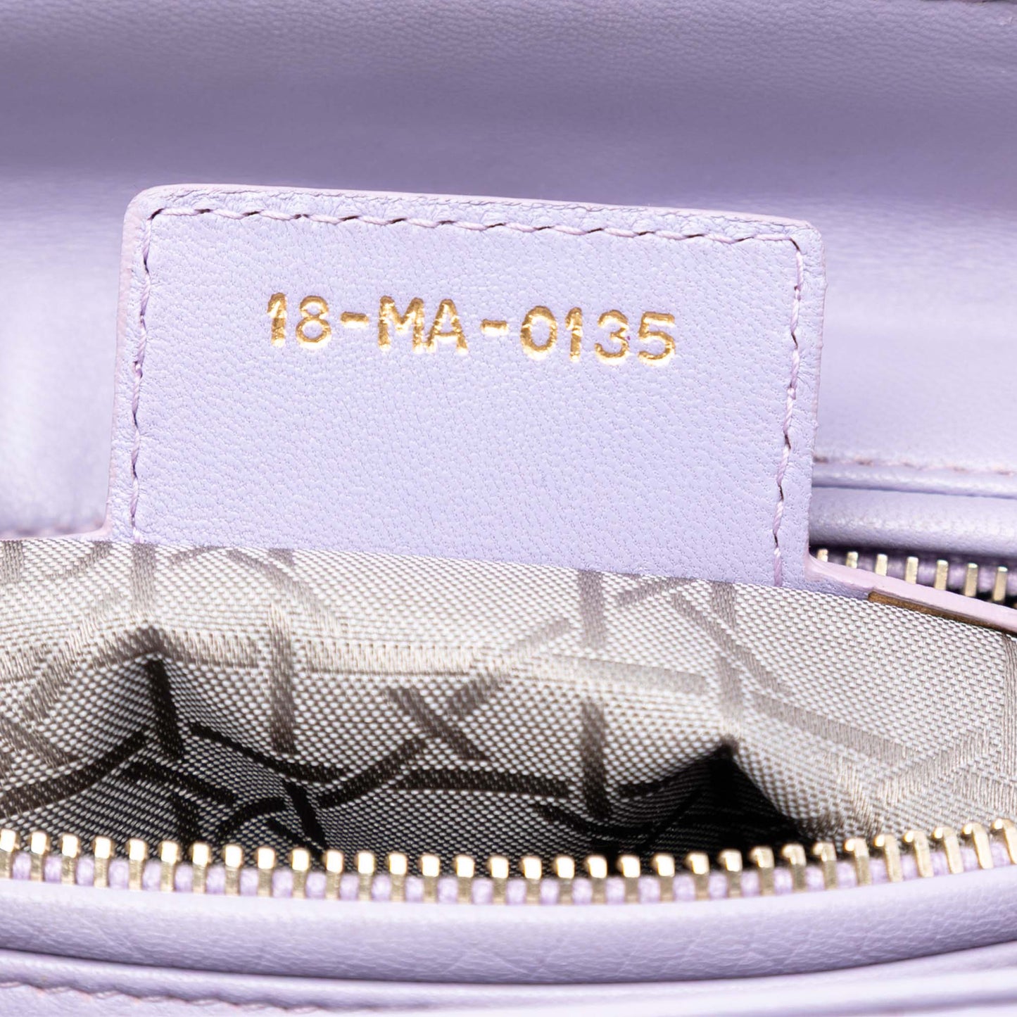 Dior Medium Lambskin Cannage Lady Dior