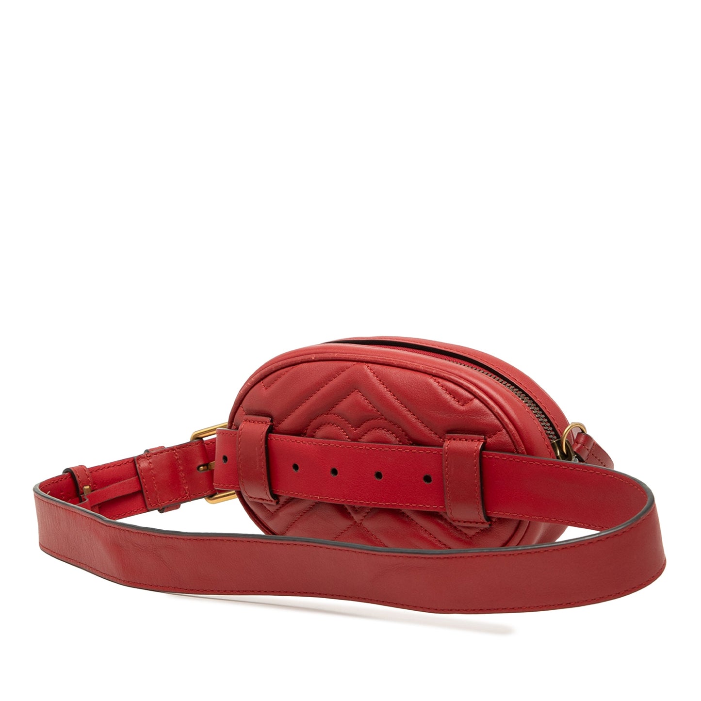 Gucci GG Marmont Matelasse Calfskin Belt Bag
