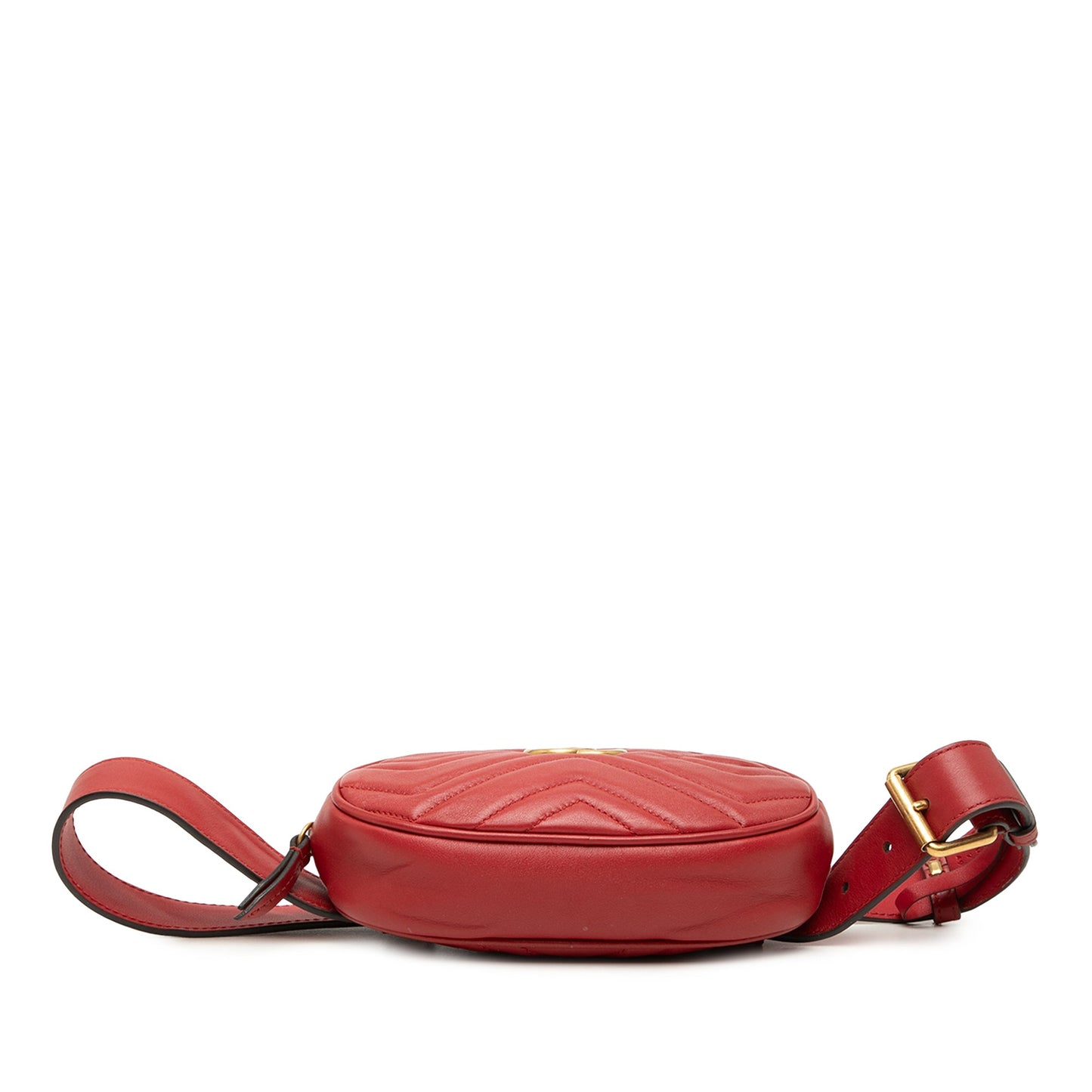 Gucci GG Marmont Matelasse Calfskin Belt Bag