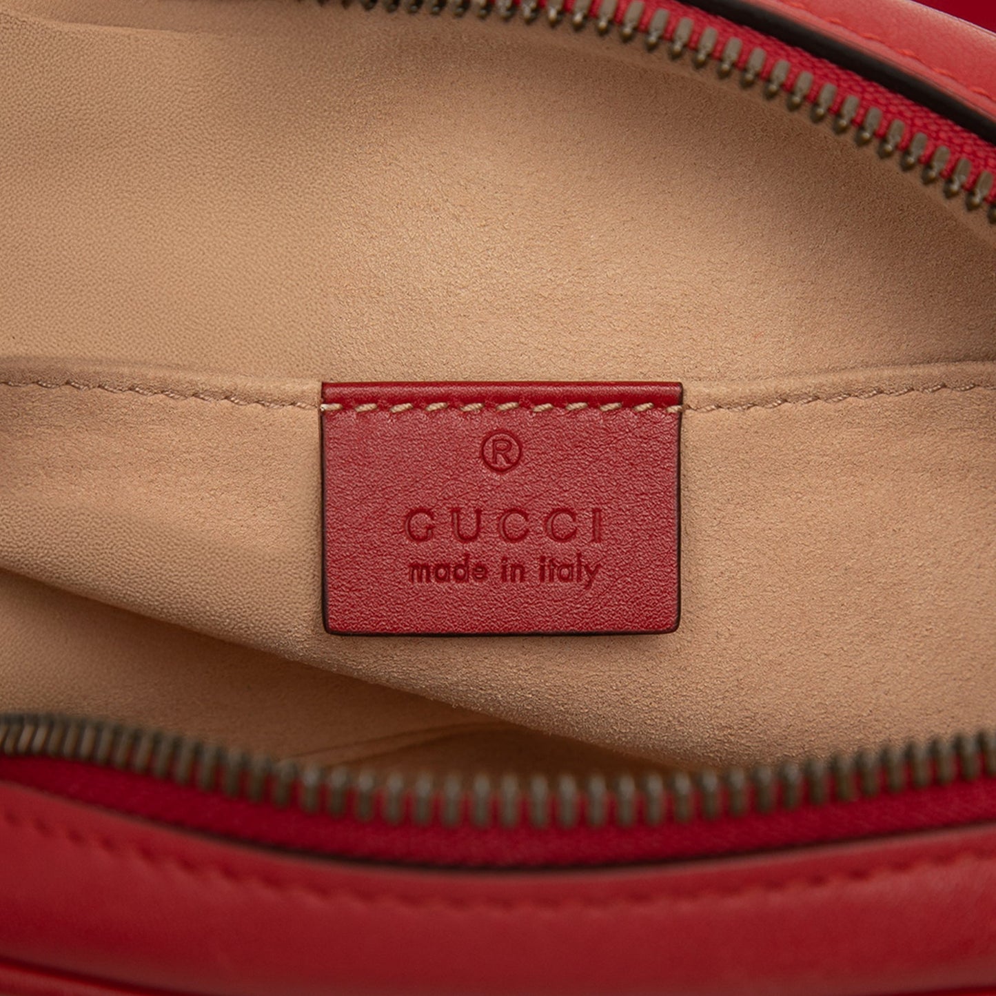 Gucci GG Marmont Matelasse Calfskin Belt Bag
