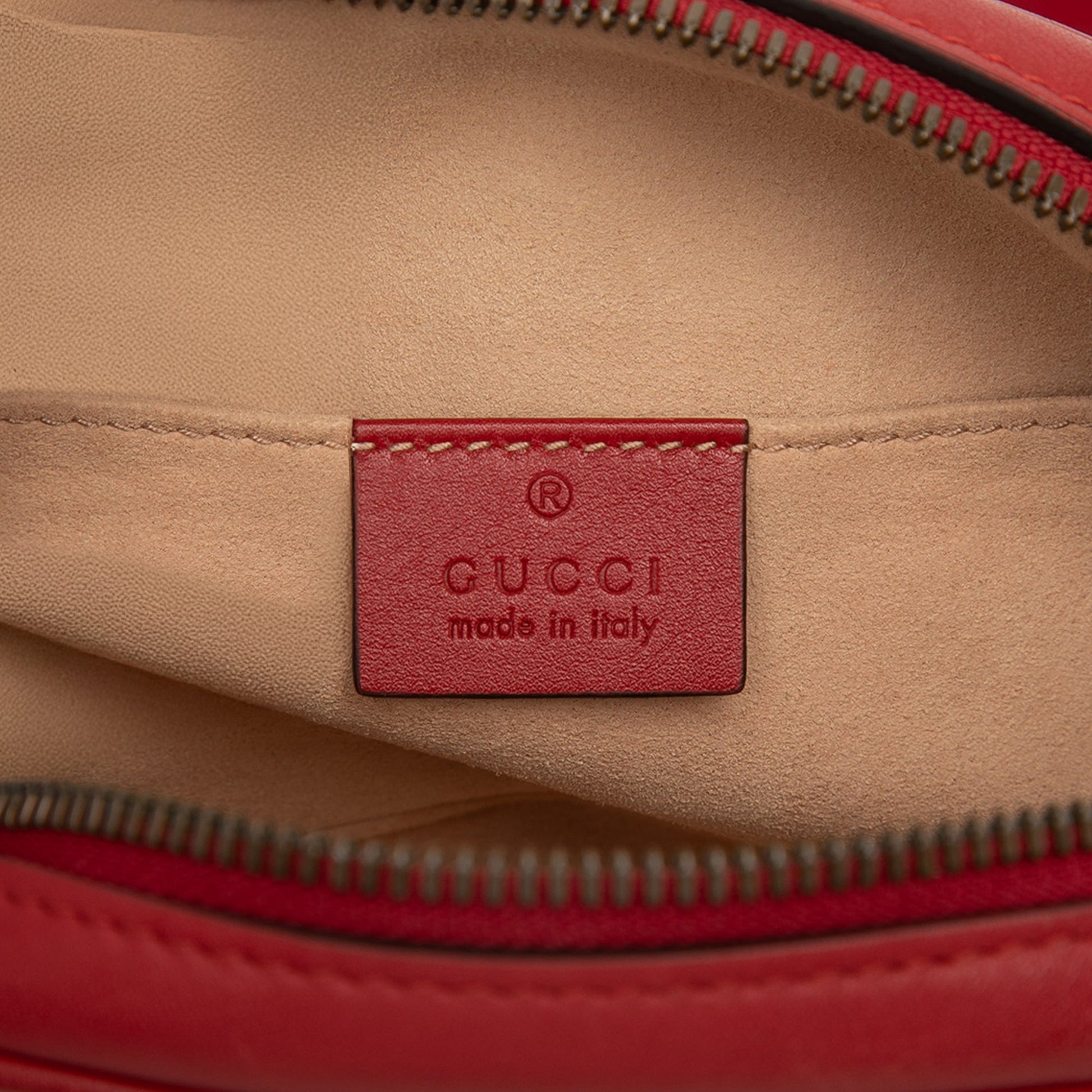 Gucci GG Marmont Matelasse Calfskin Belt Bag