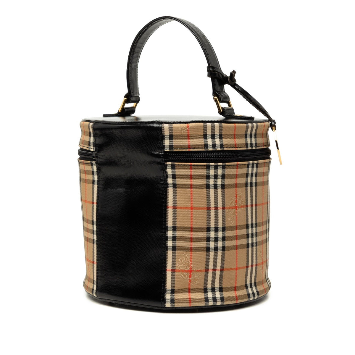 Burberry Haymarket Check Canvas Vanity Bag