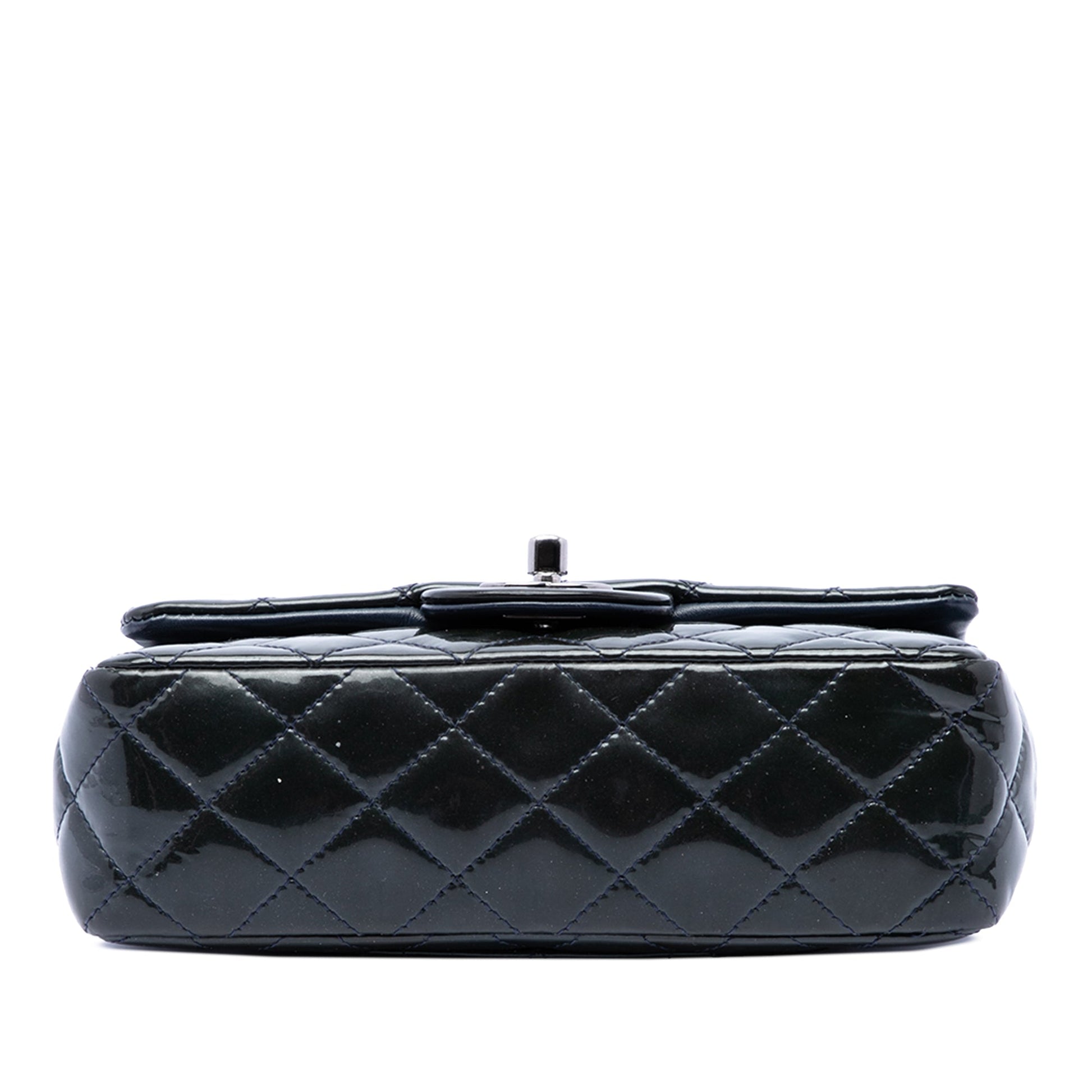 Chanel Mini Rectangular Classic Patent Single Flap