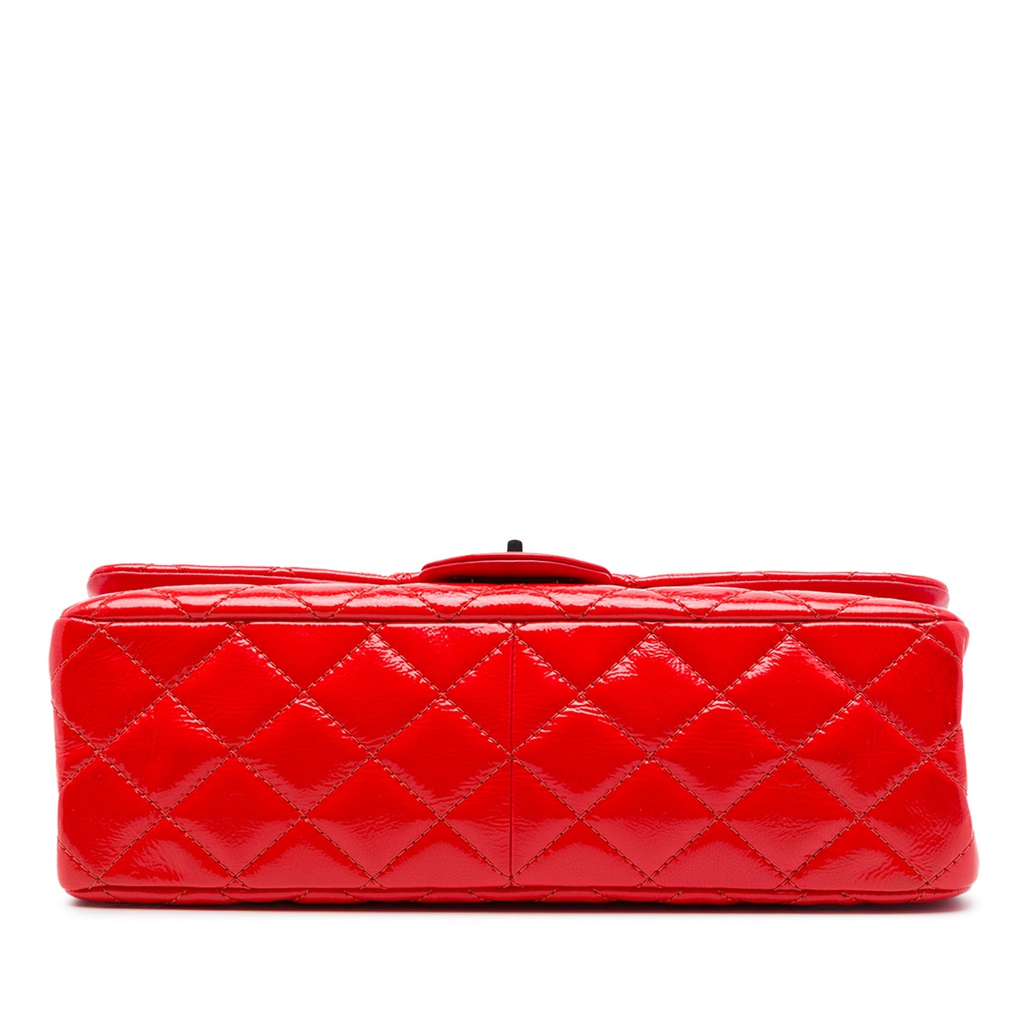 Chanel Quilted Crinkled Patent Reissue 2.55 Double Flap 227
