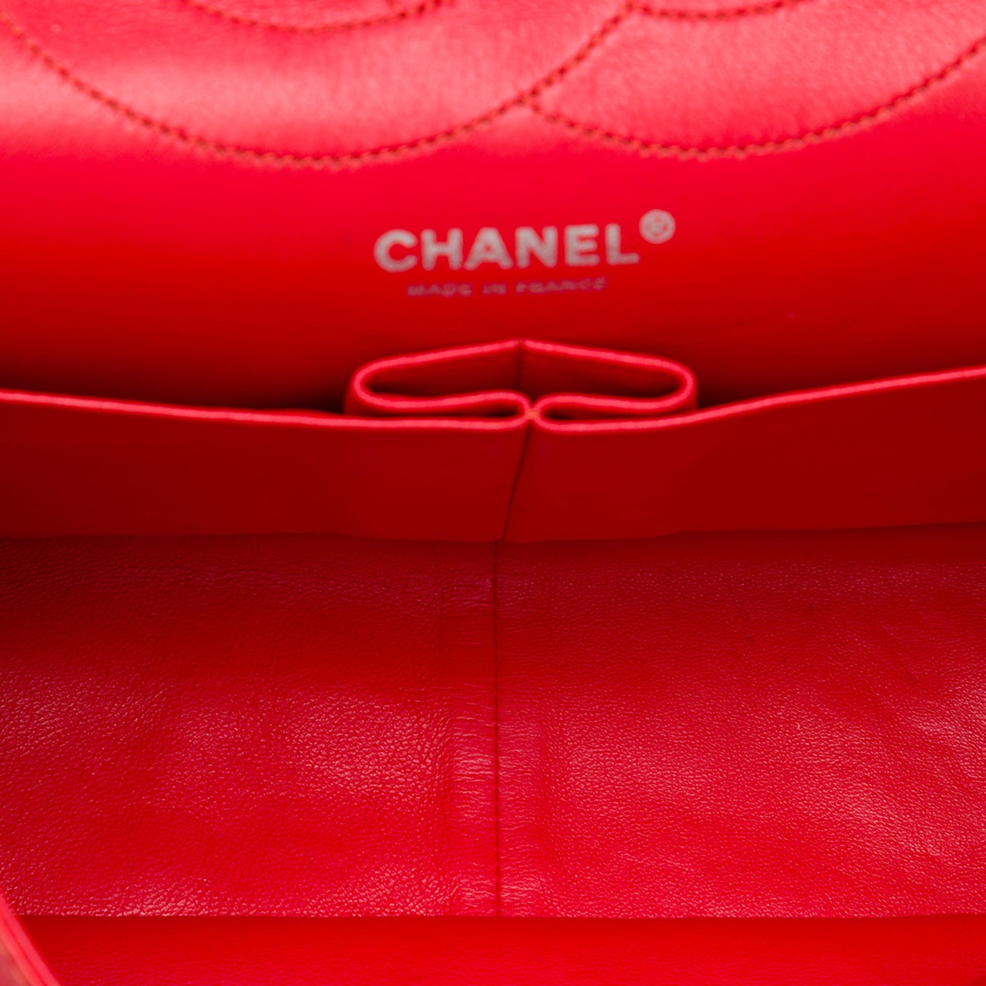 Chanel Quilted Crinkled Patent Reissue 2.55 Double Flap 227