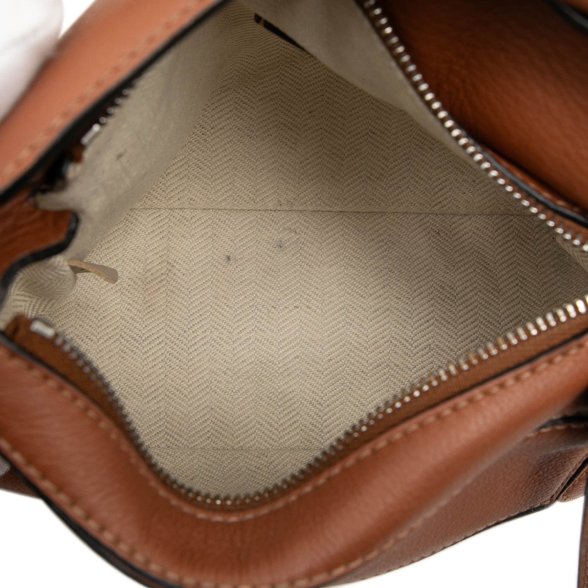 LOEWE Mini Calfskin Puzzle Satchel