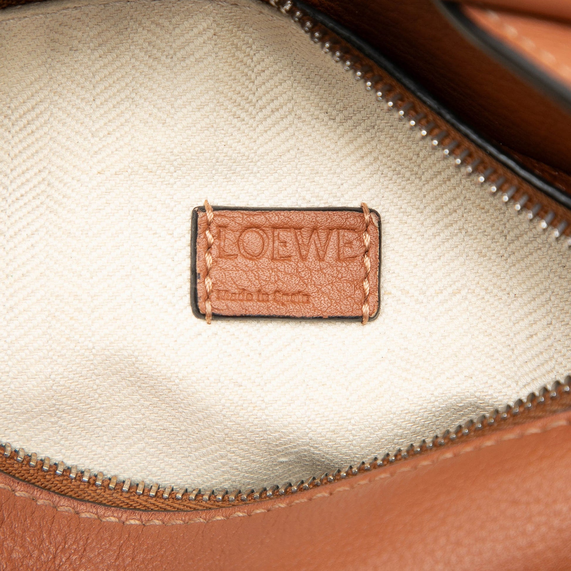 LOEWE Mini Calfskin Puzzle Satchel