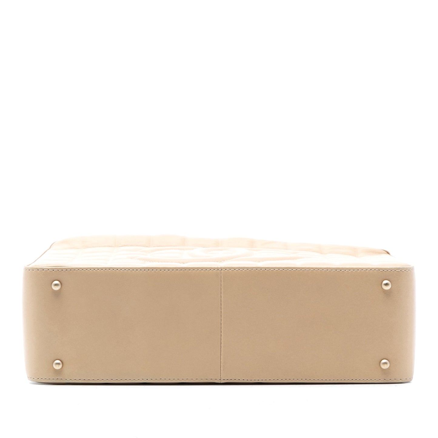 Chanel Medium Lambskin Chocolate Bar Shoulder Bag