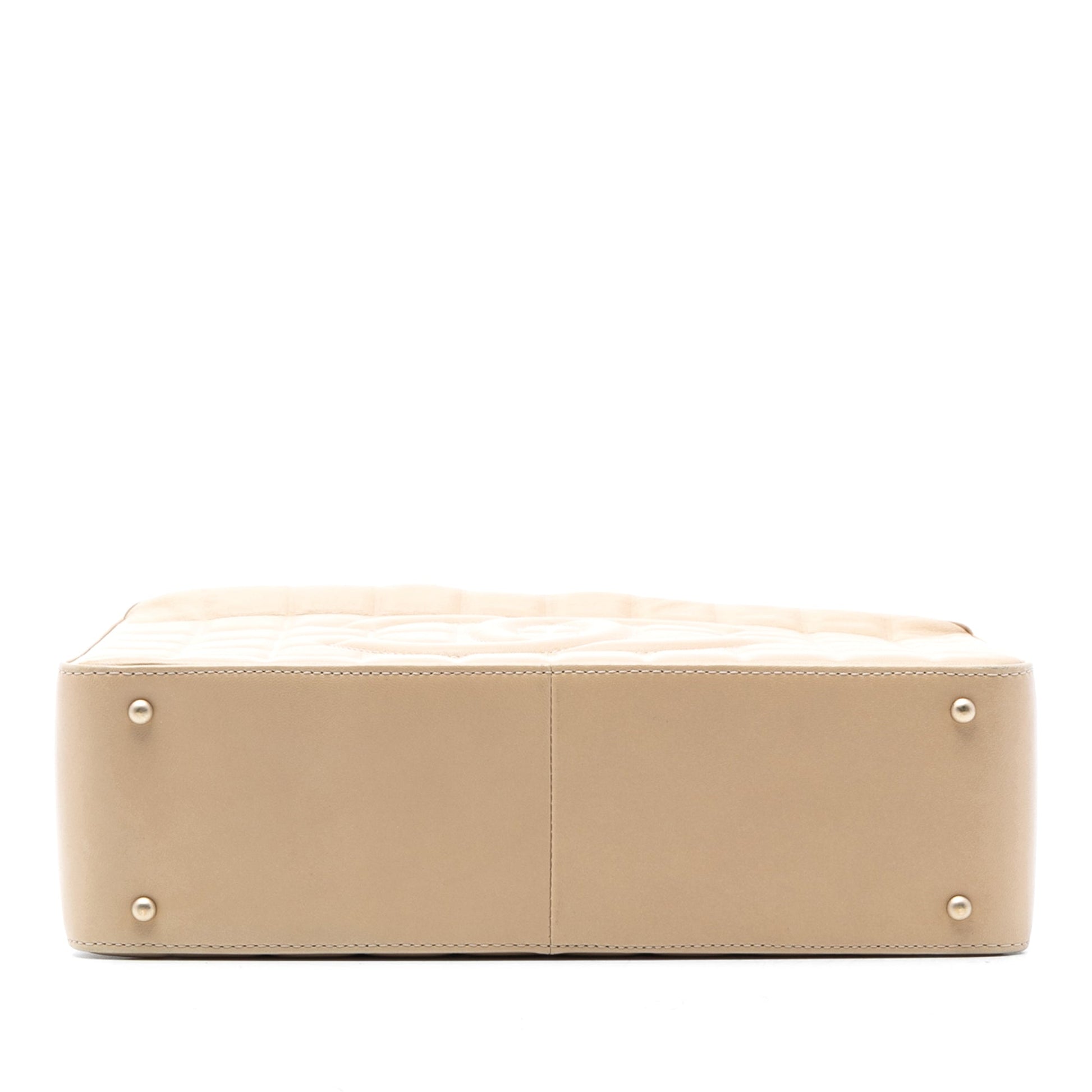 Chanel Medium Lambskin Chocolate Bar Shoulder Bag