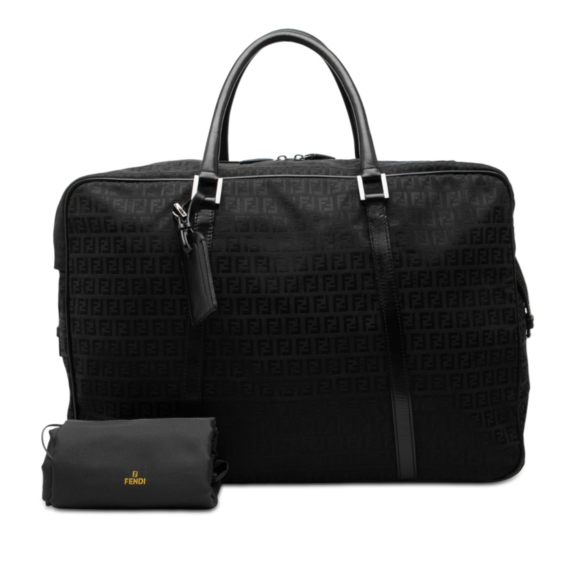 Fendi Zucchino Canvas Travel Bag