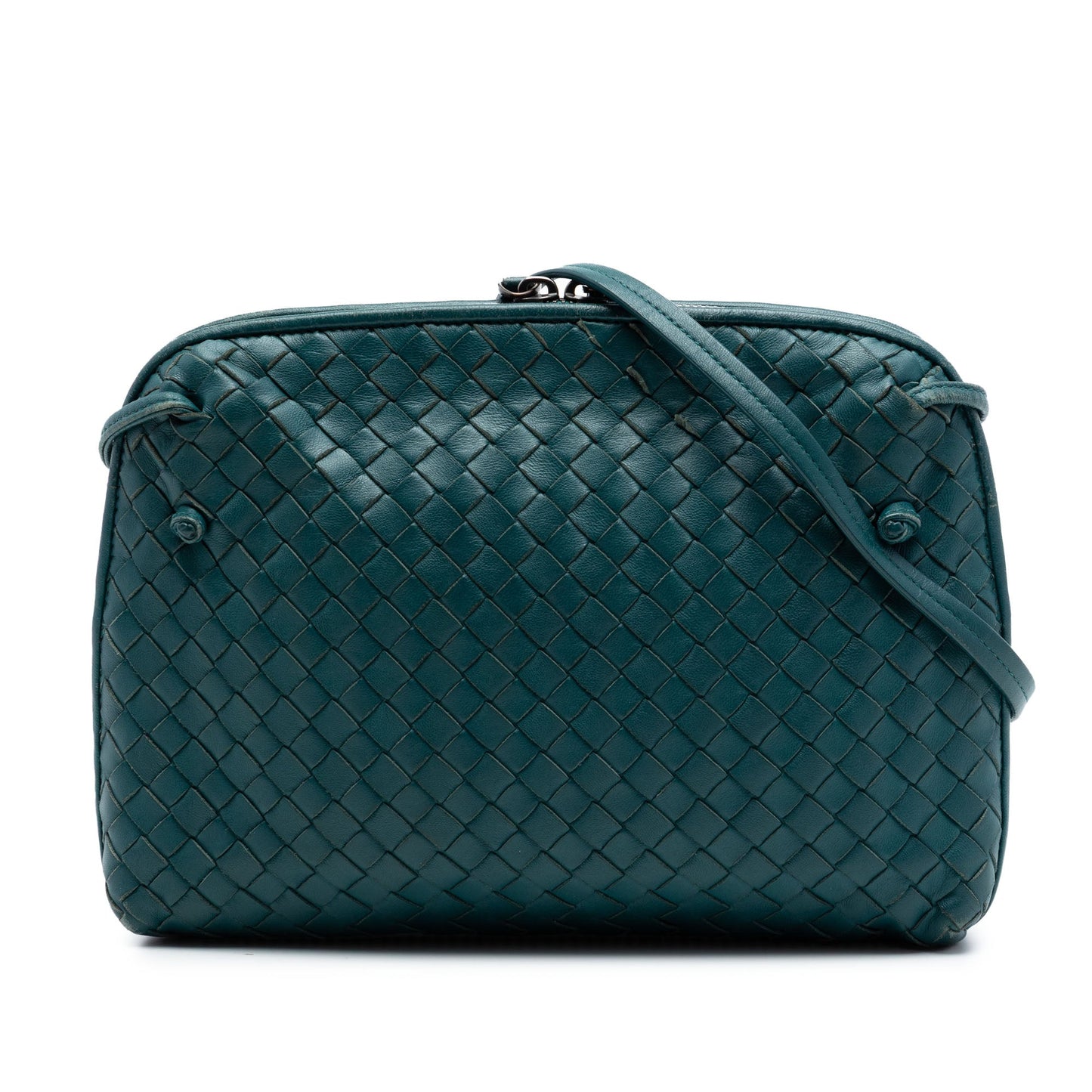 Bottega Veneta Nappa Intrecciato Nodini Crossbody