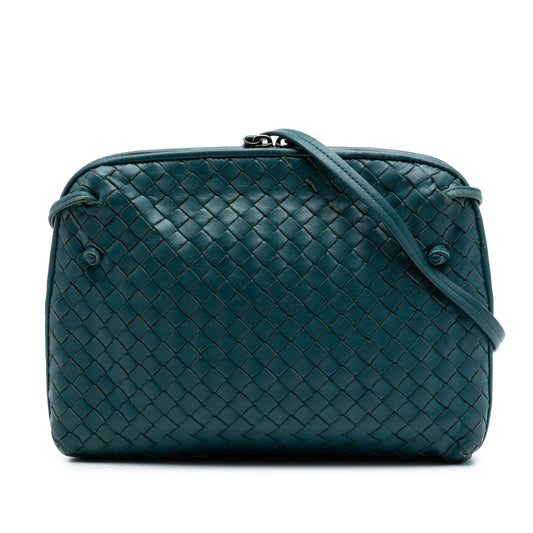 Bottega Veneta Nappa Intrecciato Nodini Crossbody