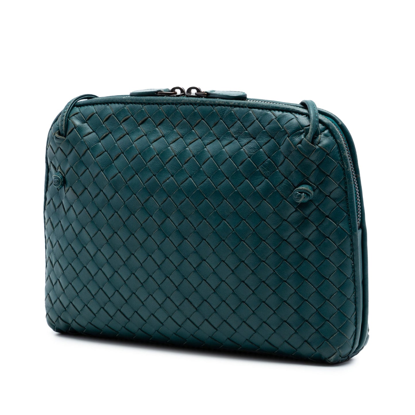 Bottega Veneta Nappa Intrecciato Nodini Crossbody