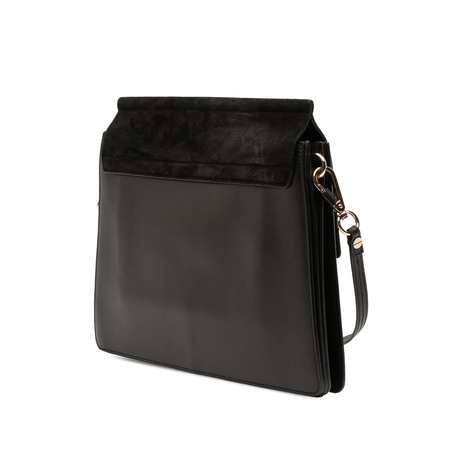 Chloé Medium Calfskin and Suede Faye Crossbody