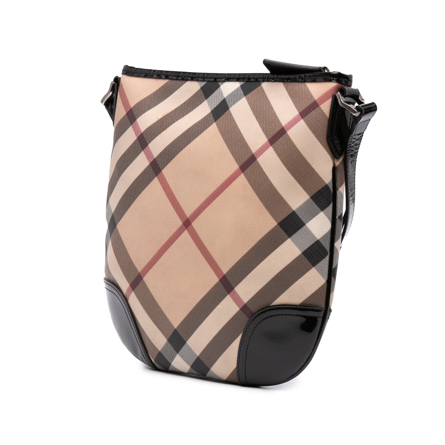 Burberry Supernova Check Coated Canvas Dryden Crossbody