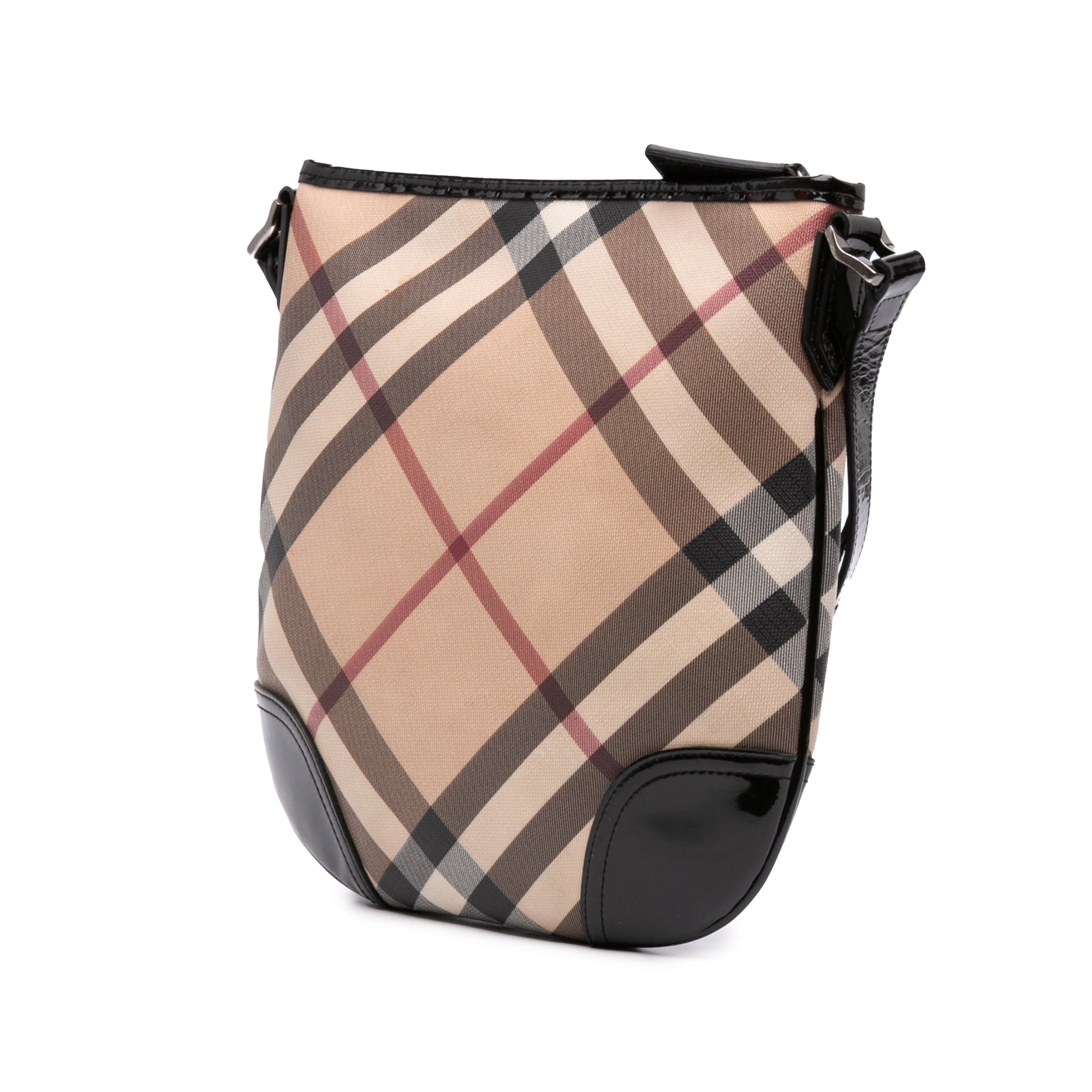 Burberry Supernova Check Coated Canvas Dryden Crossbody