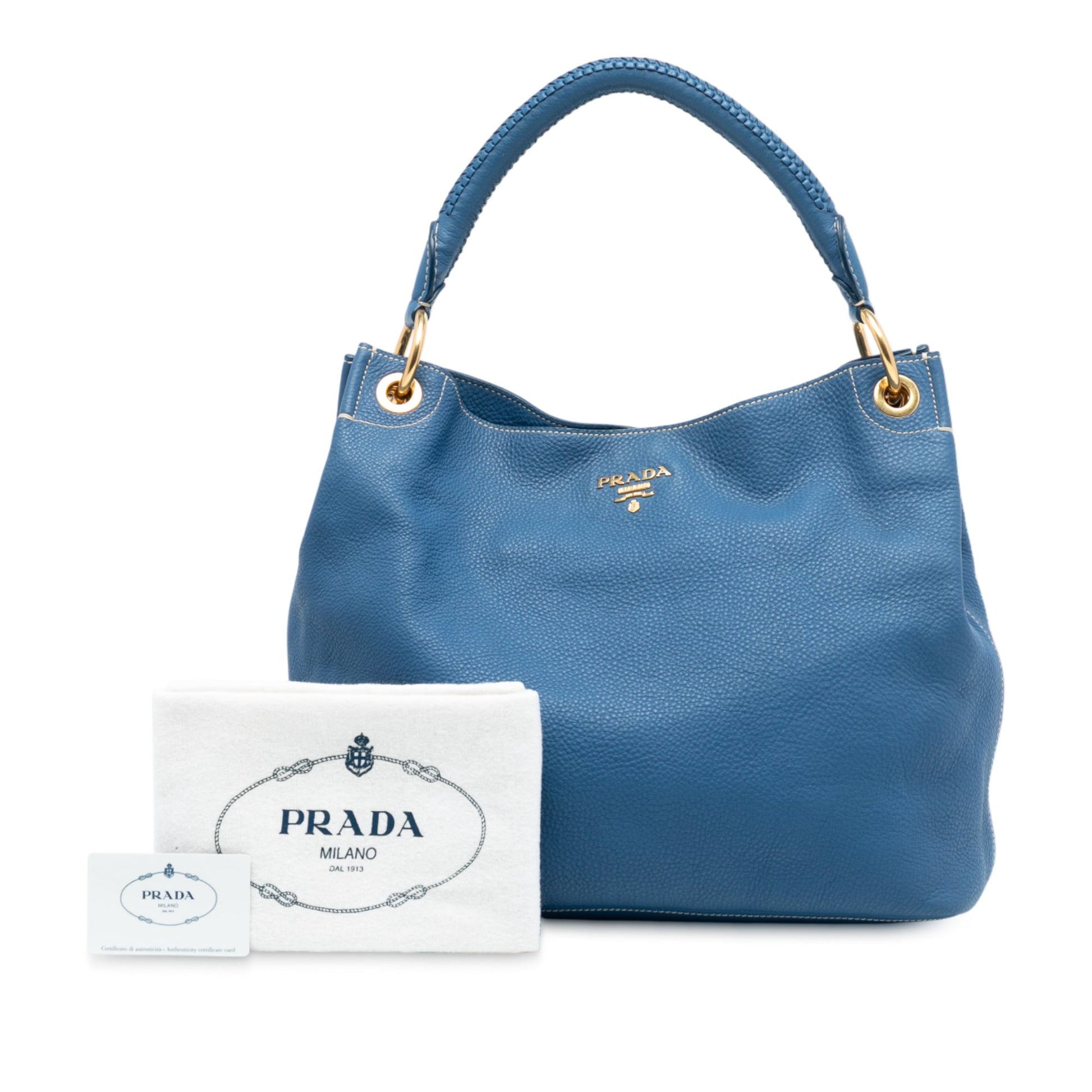 Prada Vitello Daino Hobo