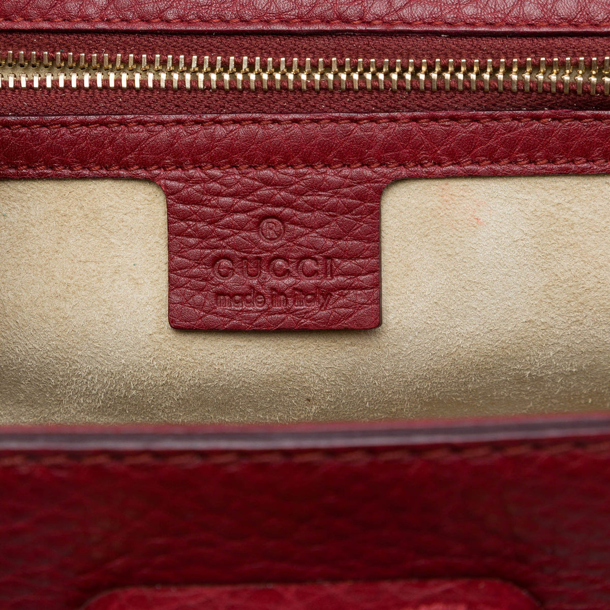 Gucci Medium Calfskin New Bamboo Satchel